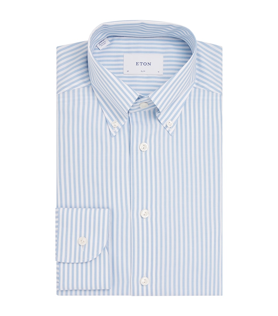 Cotton Signature Oxford Slim Shirt LIGHT BLUE Image 1