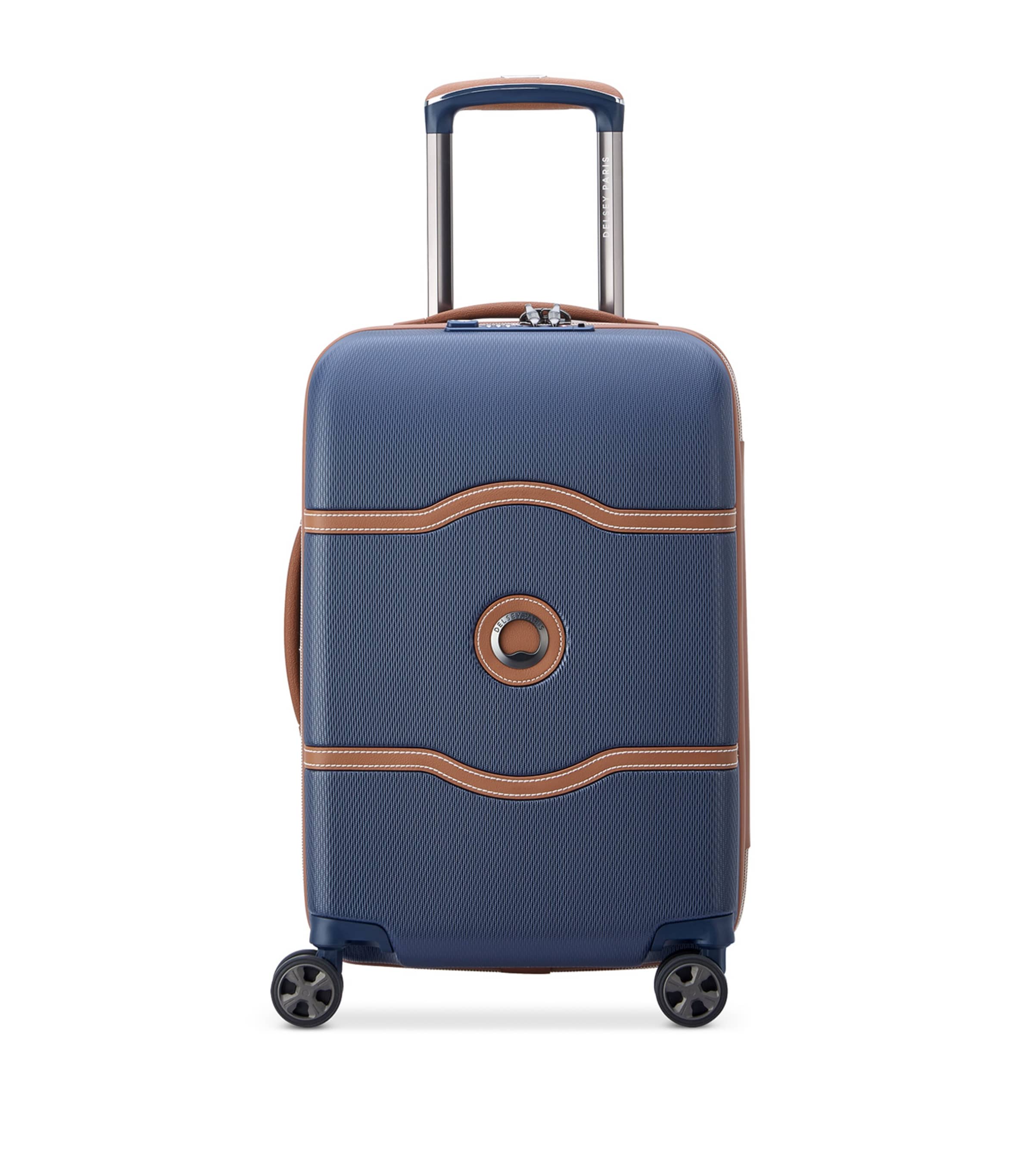 Delsey Chatelet Air 2.0 Hard Cabin Suitcase In Blue