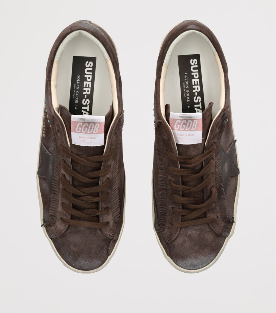 Leather Super-Star Sneakers DARK BROWN Image 4