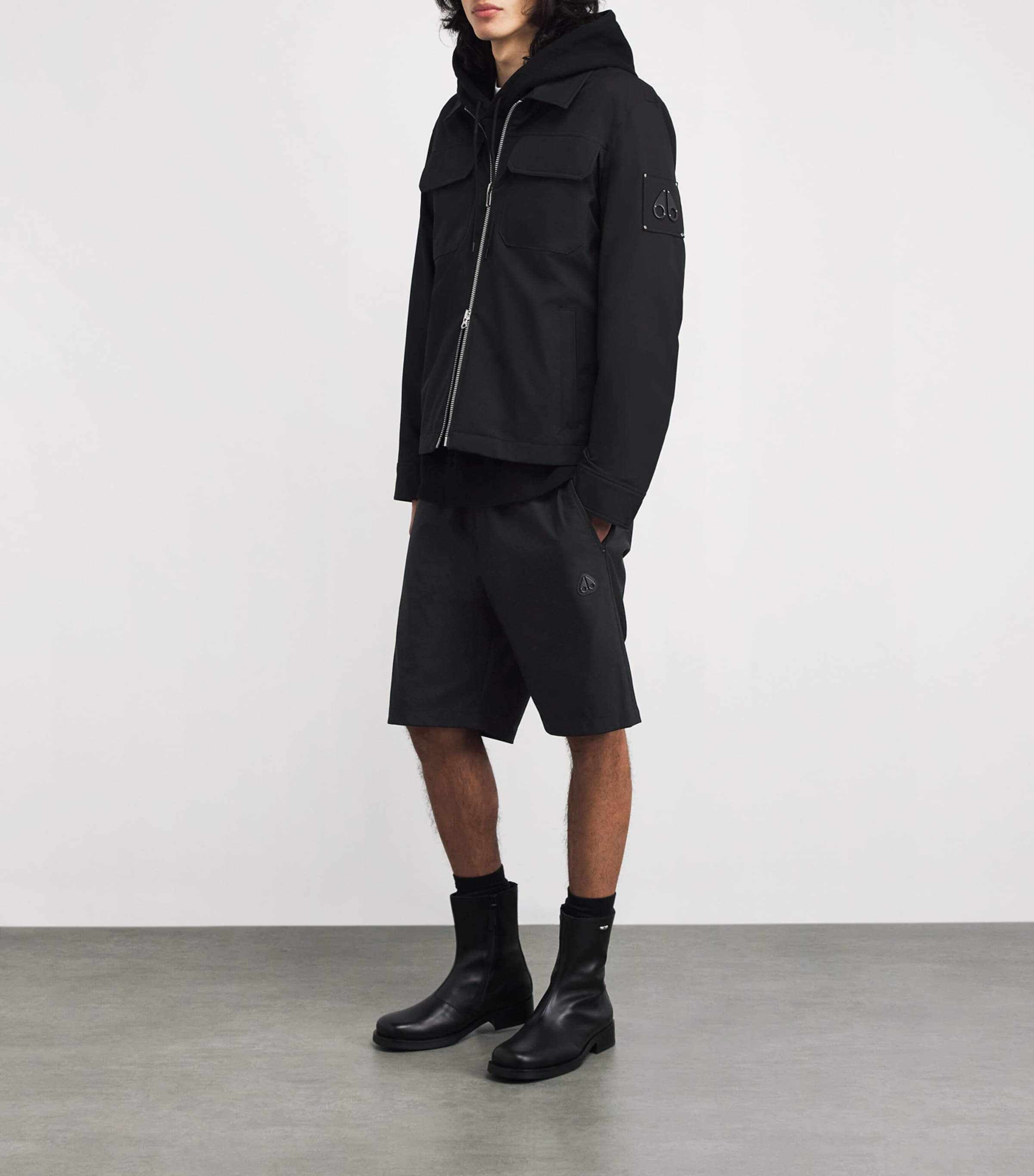 Logo Nomad Shorts 292 BLACK Image 2