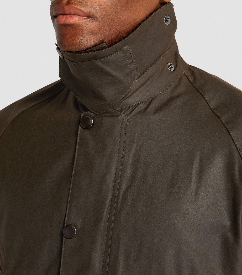 Waxed Bedale Jacket OLIVE Image 11