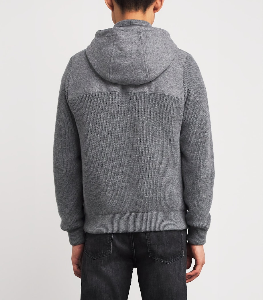 Virgin Wool-Cashmere Down Jacket TX2.1 - GRIGIO Image 4