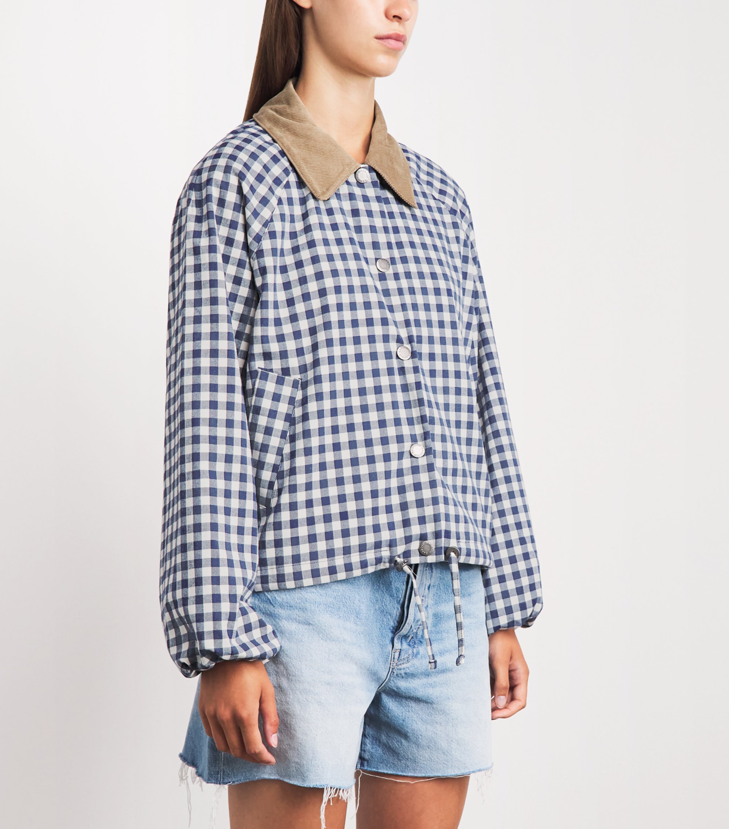 Barbour Womens Gingham Ovingham Jacket Gingham Na Image 4