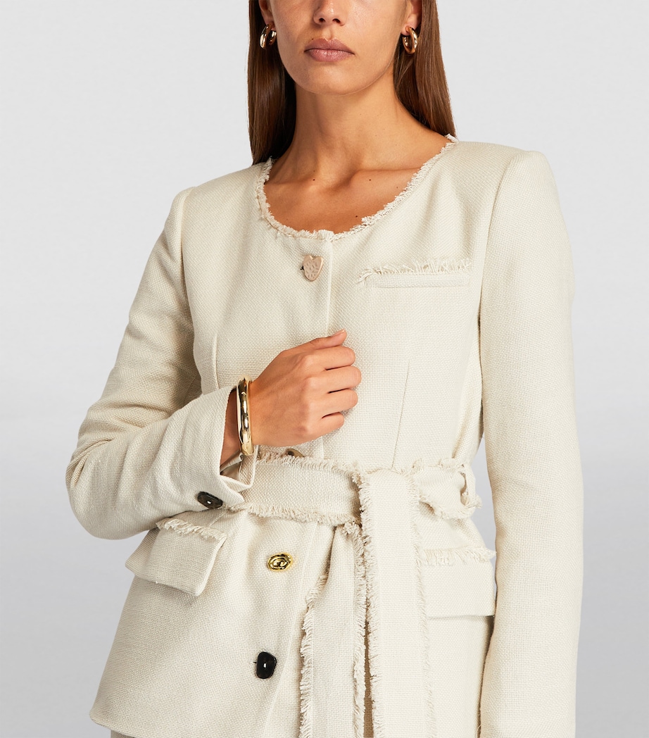 Samira Huggie Hoop Earrings GOLD Image 4