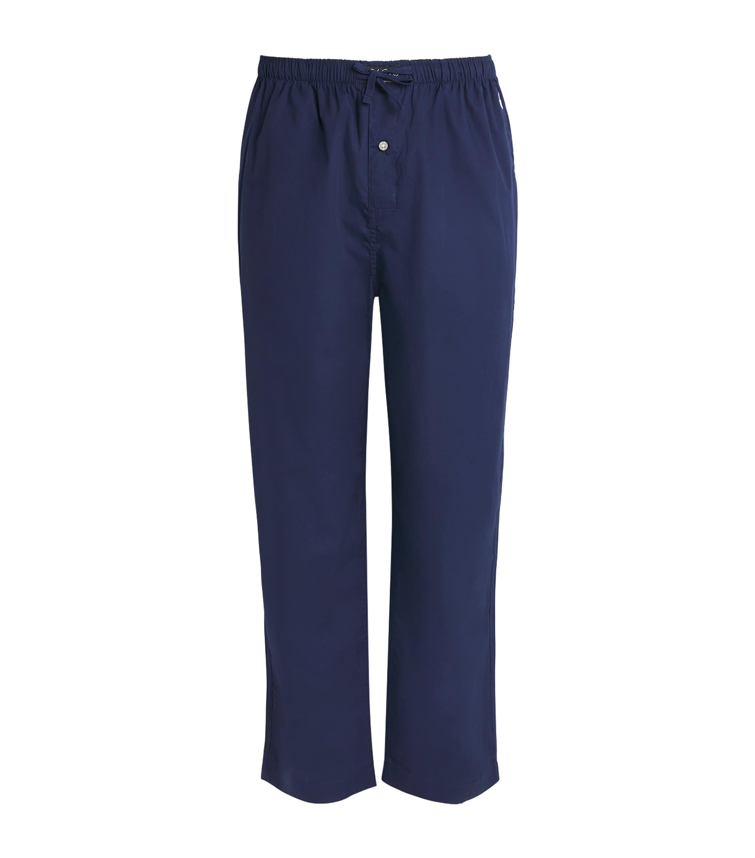 Polo Ralph Lauren Mens Cotton Polo Pony Pyjama Bottoms Navy Image 1