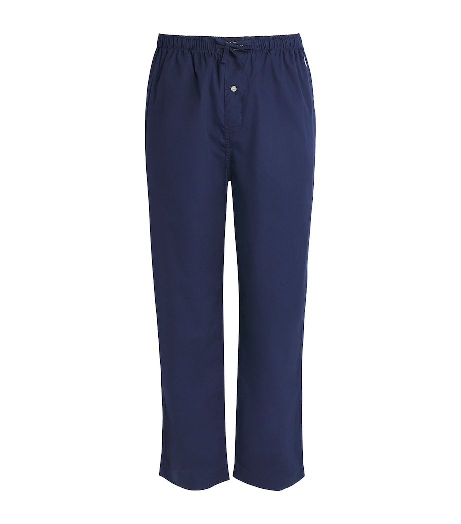 Polo Ralph Lauren Mens Cotton Polo Pony Pyjama Bottoms Navy Image 1