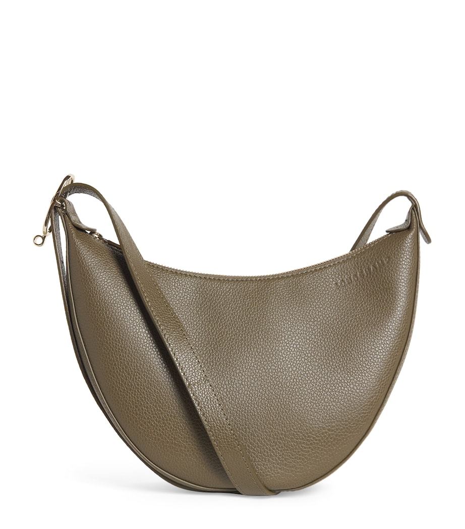 Longchamp Small Leather Le Foulonné Cross-Body Bag Caper Image 1