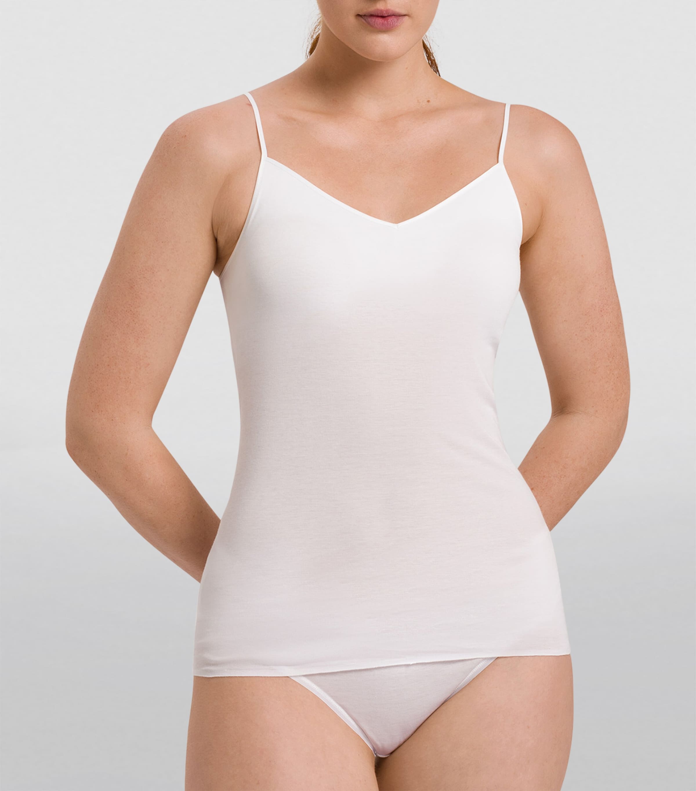 Cotton Seamless Padded Camisole 0101 Image 4