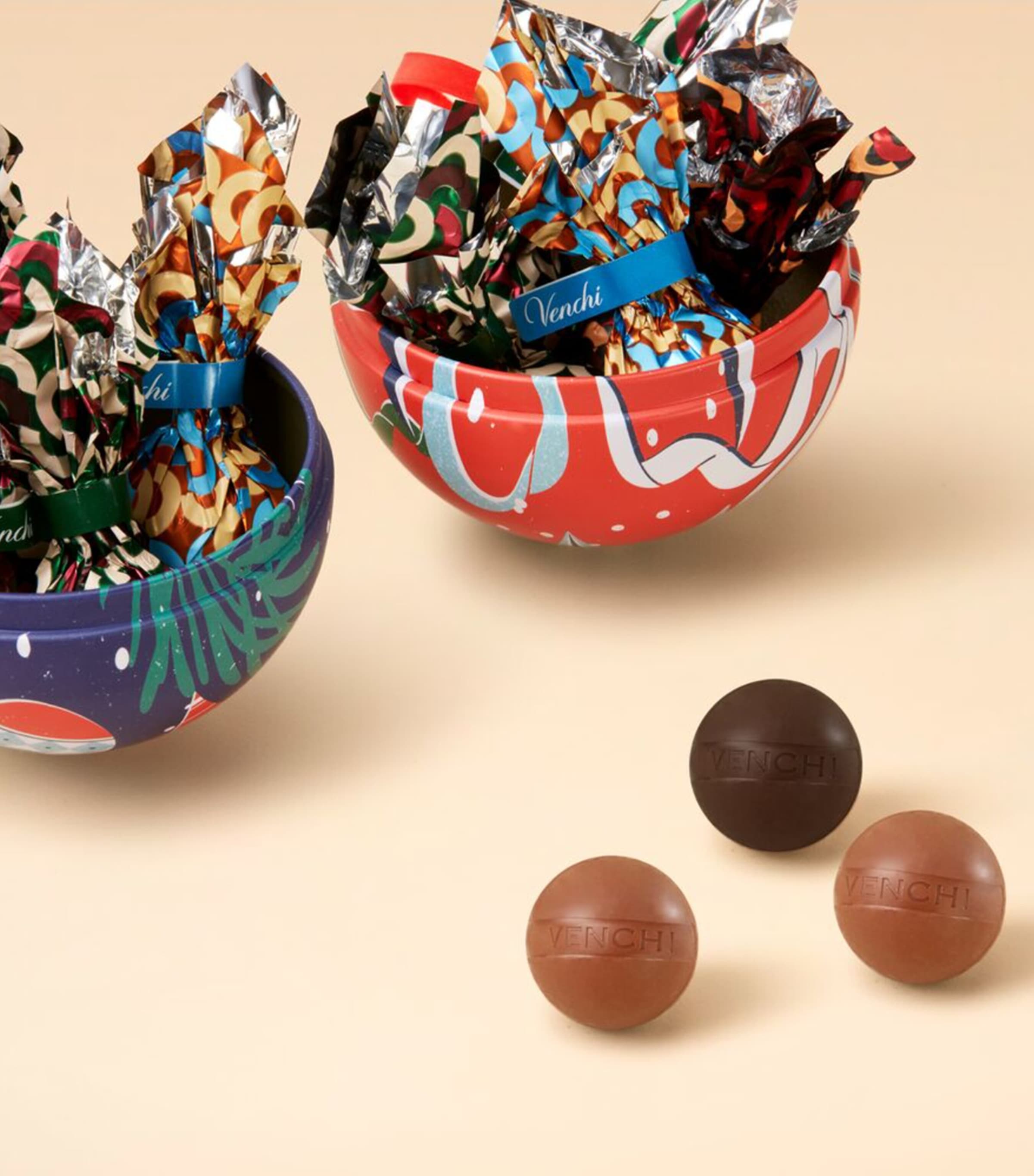 Venchi 1878 Vintage Dream Bauble Chocolate Tin (46g) | Harrods US
