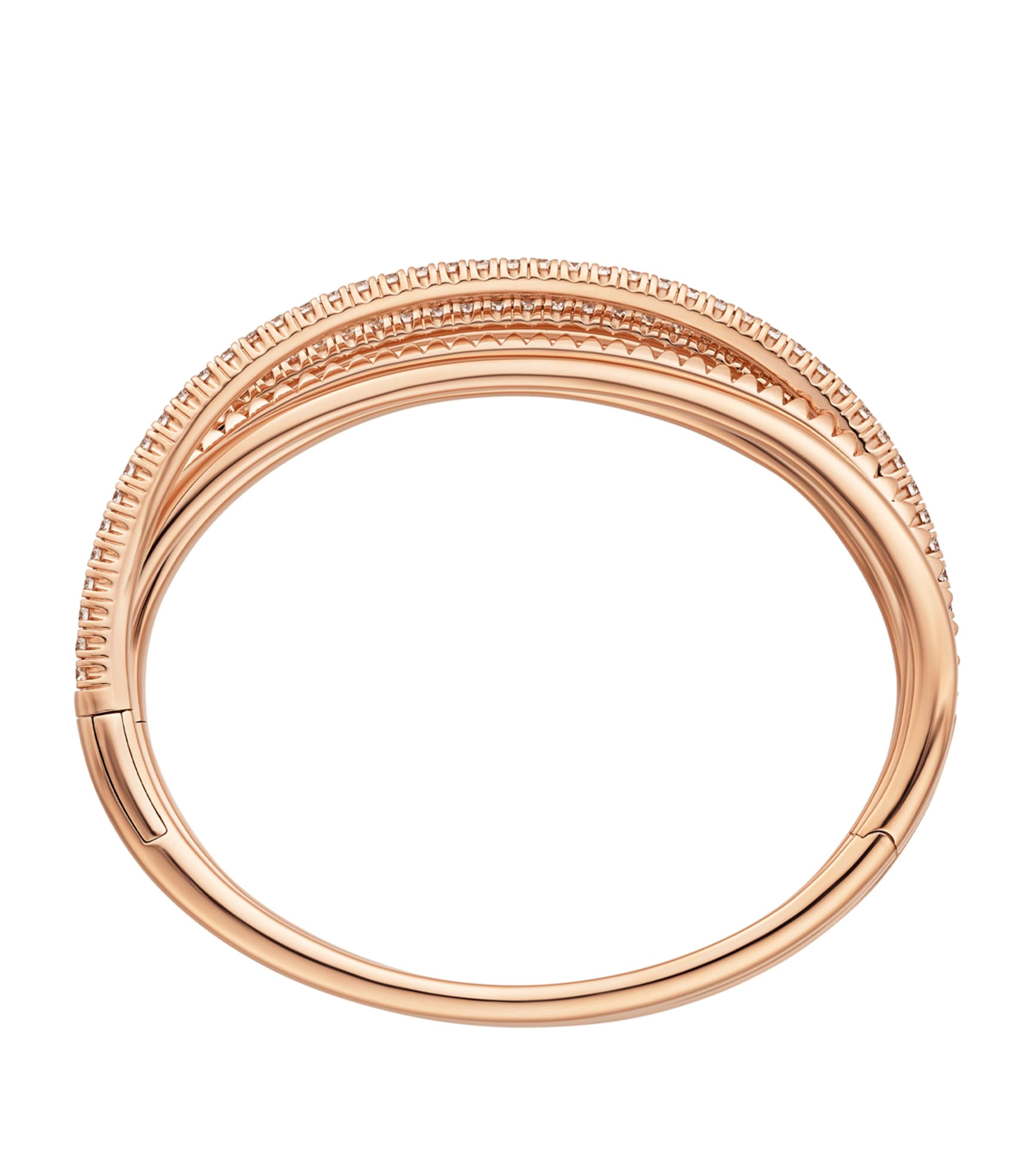 Cartier Rose Gold and Diamond Étincelle de Cartier Bangle Rose Gold Image 3
