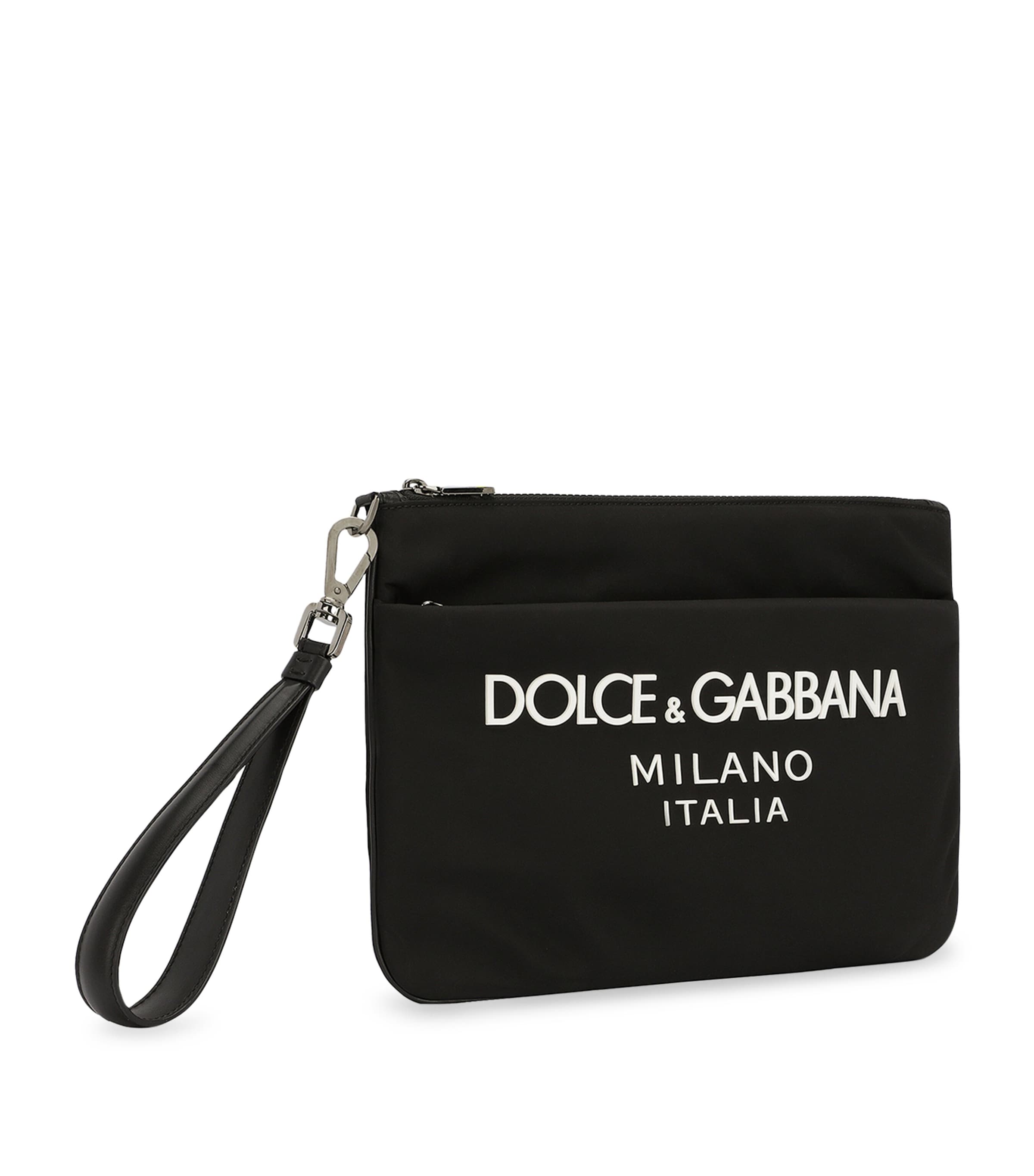 ショルダーバッグ DOLCE & GABBANA NYLON POUCH WITH LOGO Dolce & Gabbana Nylon Logo Pouch | Harrods US