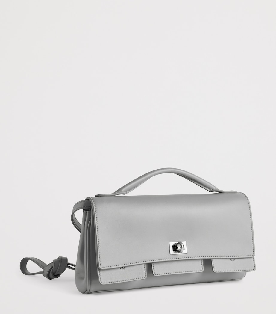 Small Calfskin Bel Air Clutch Bag 1142 Image 5