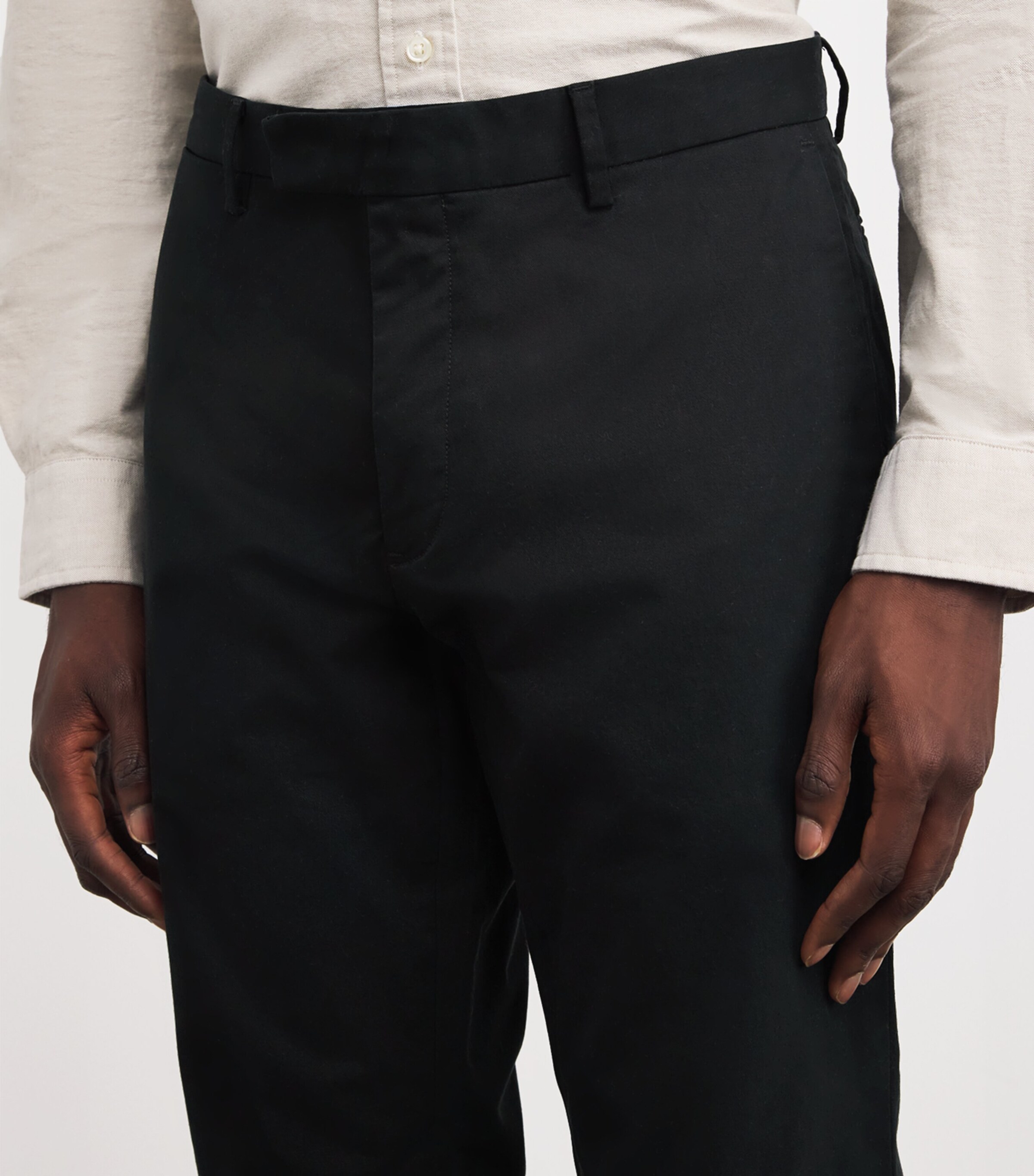 Polo Ralph Lauren Mens Stretch-Cotton Slim Chinos Polo Black Image 6