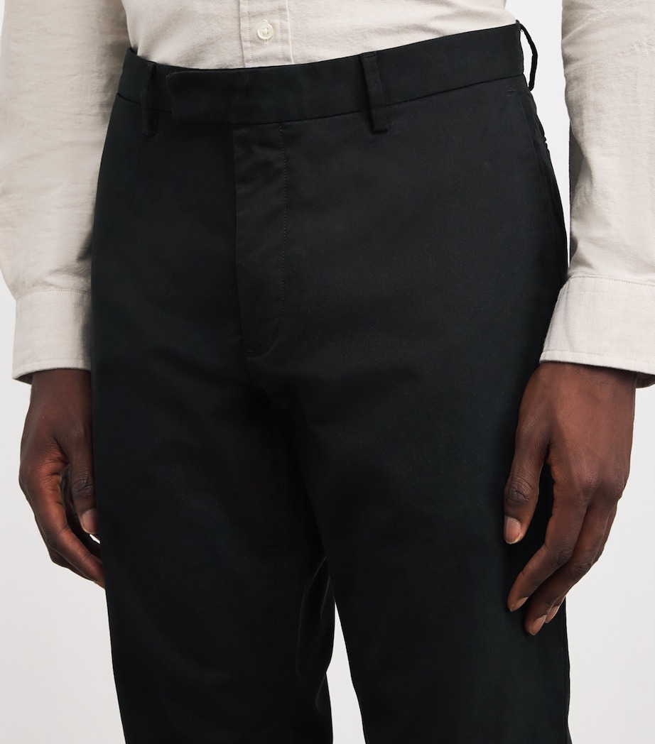 Polo Ralph Lauren Mens Stretch-Cotton Slim Chinos Polo Black Image 6
