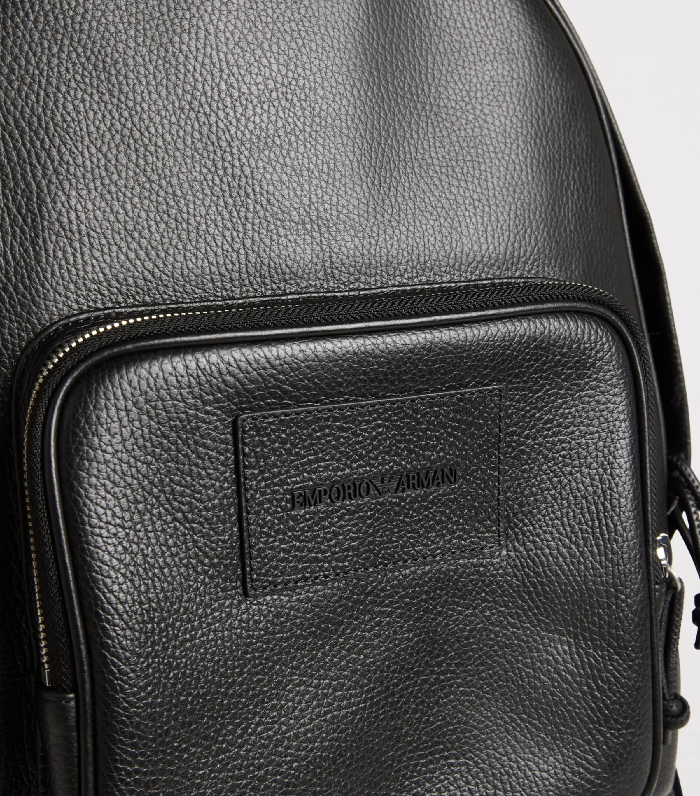 Emporio Armani Leather Backpack Image 4