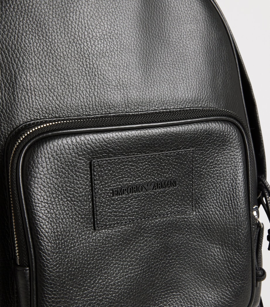 Emporio Armani Leather Backpack Image 4