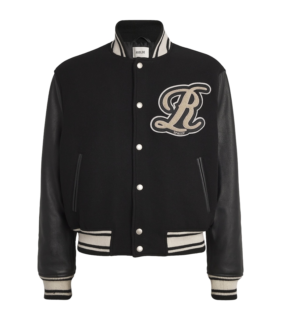 x RSVP Gallery Bomber Jacket BLACK Image 1