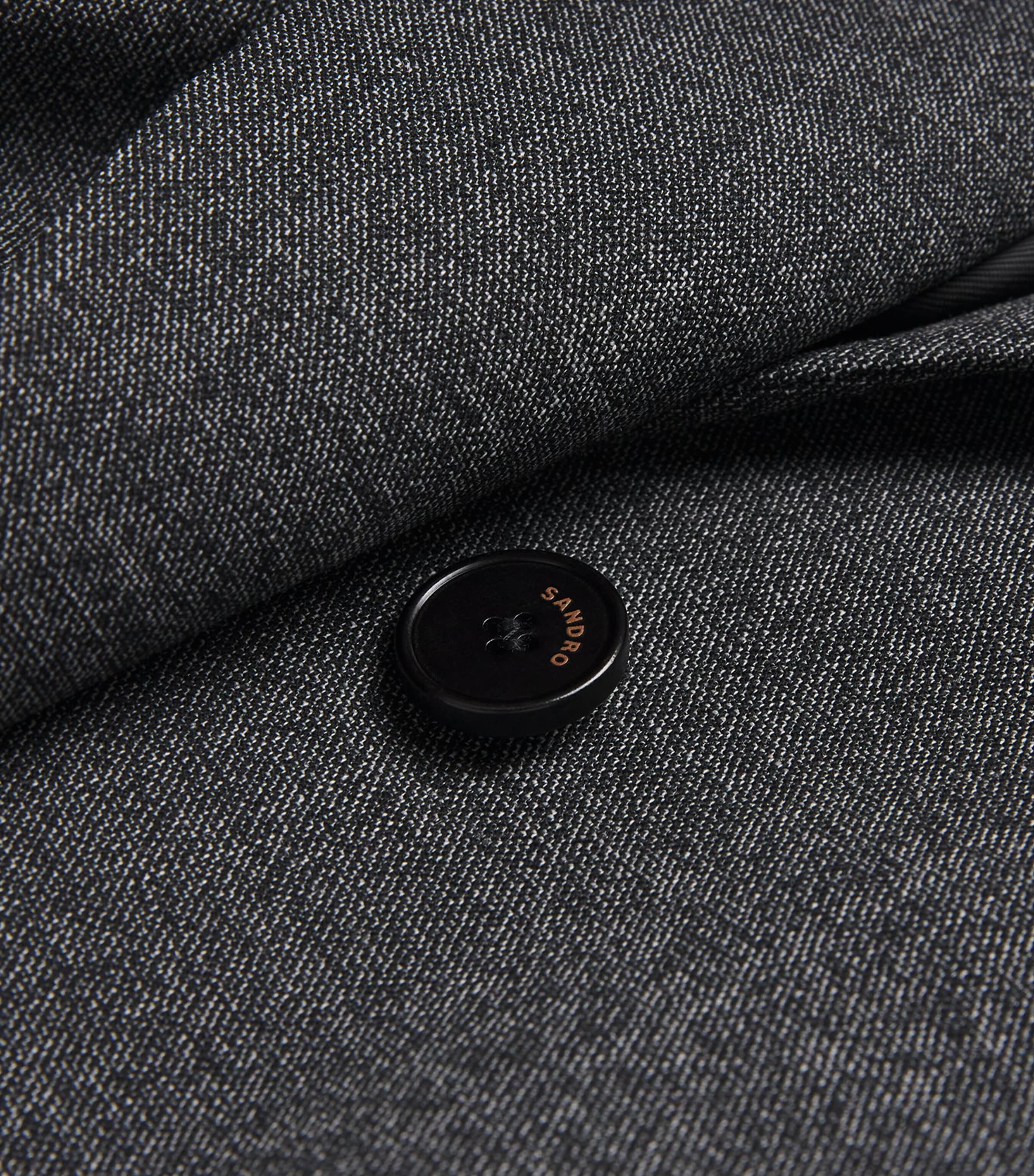 Boxy Single-Breasted Blazer LIGHT GREY Image 5