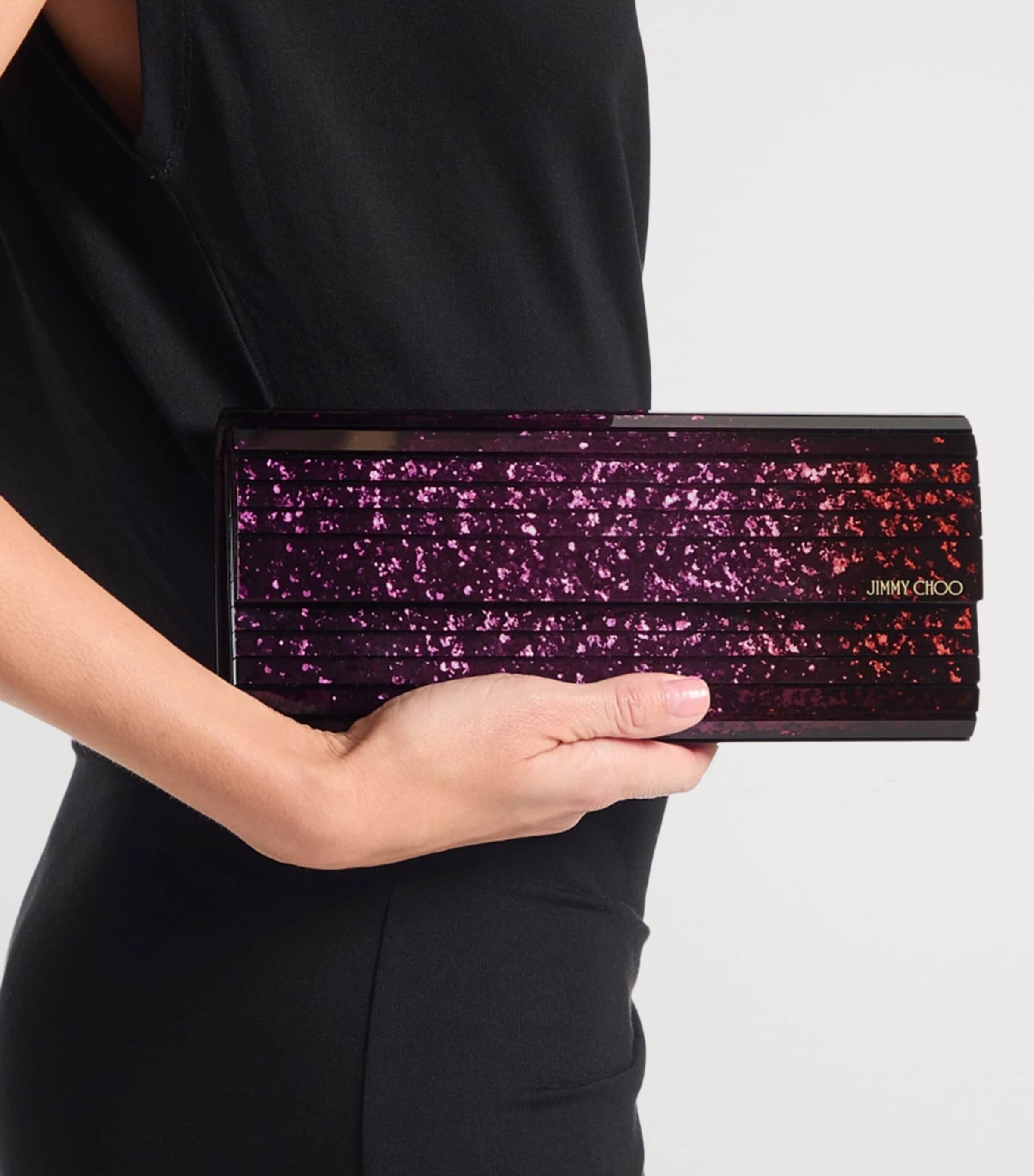 Sweetie Glitter Clutch Bag WINTER BLOOM/VIOLET Image 2