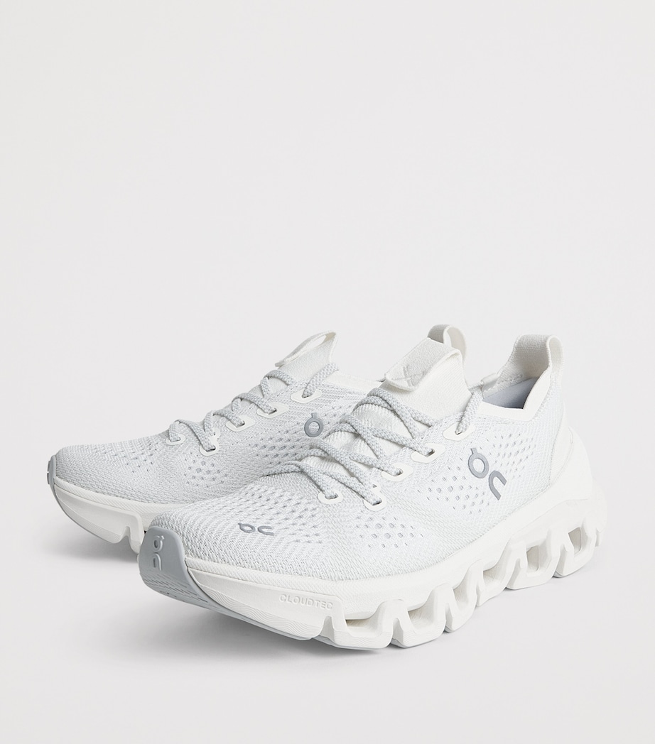 On Womens Cloud X Tempo Trainers Ivory | Ice Image 3