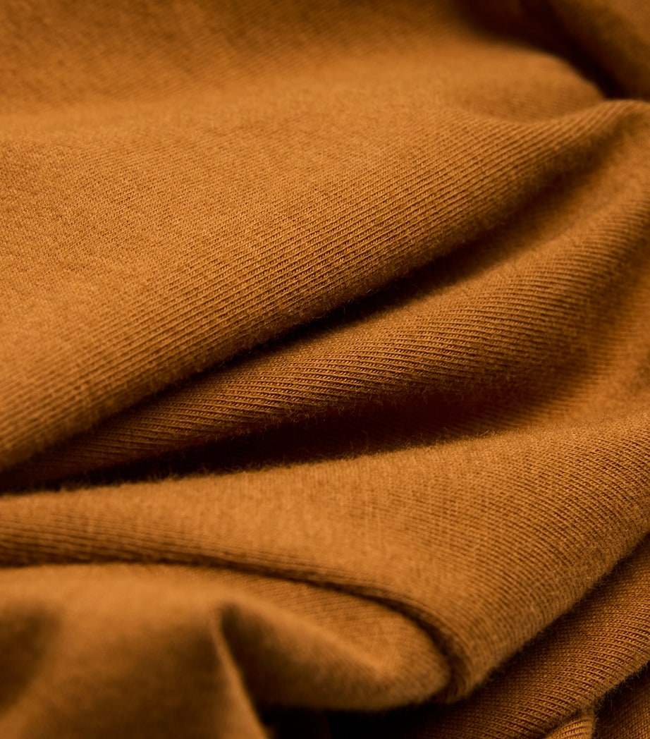 Cotton Jersey Short-Sleeve T-Shirt CHAI Image 5