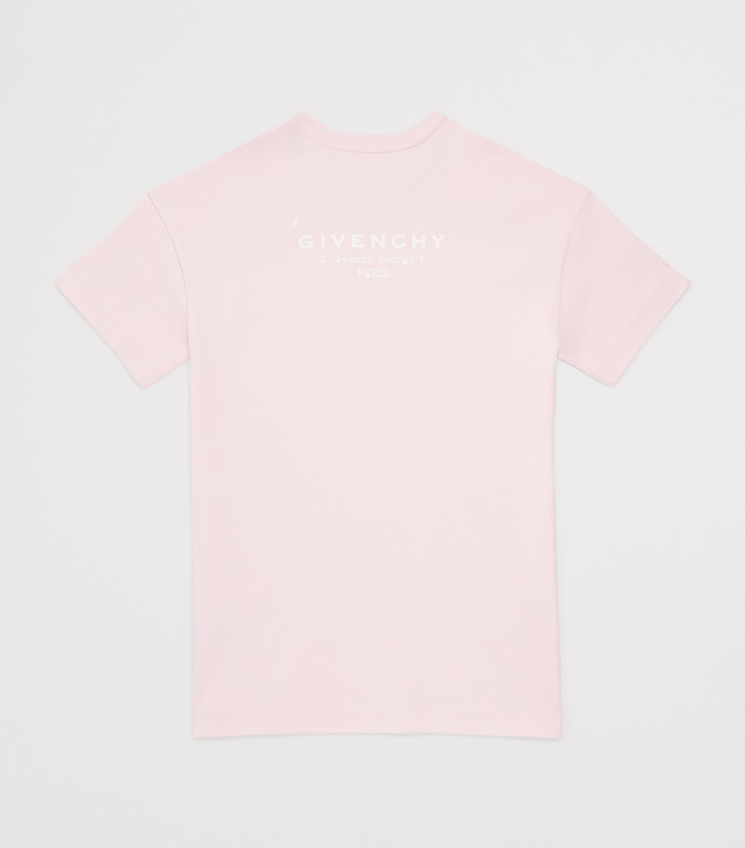 Cotton Logo T-Shirt Dress (4-12+ Years) H31225/44ZMARSHMALLW Image 2