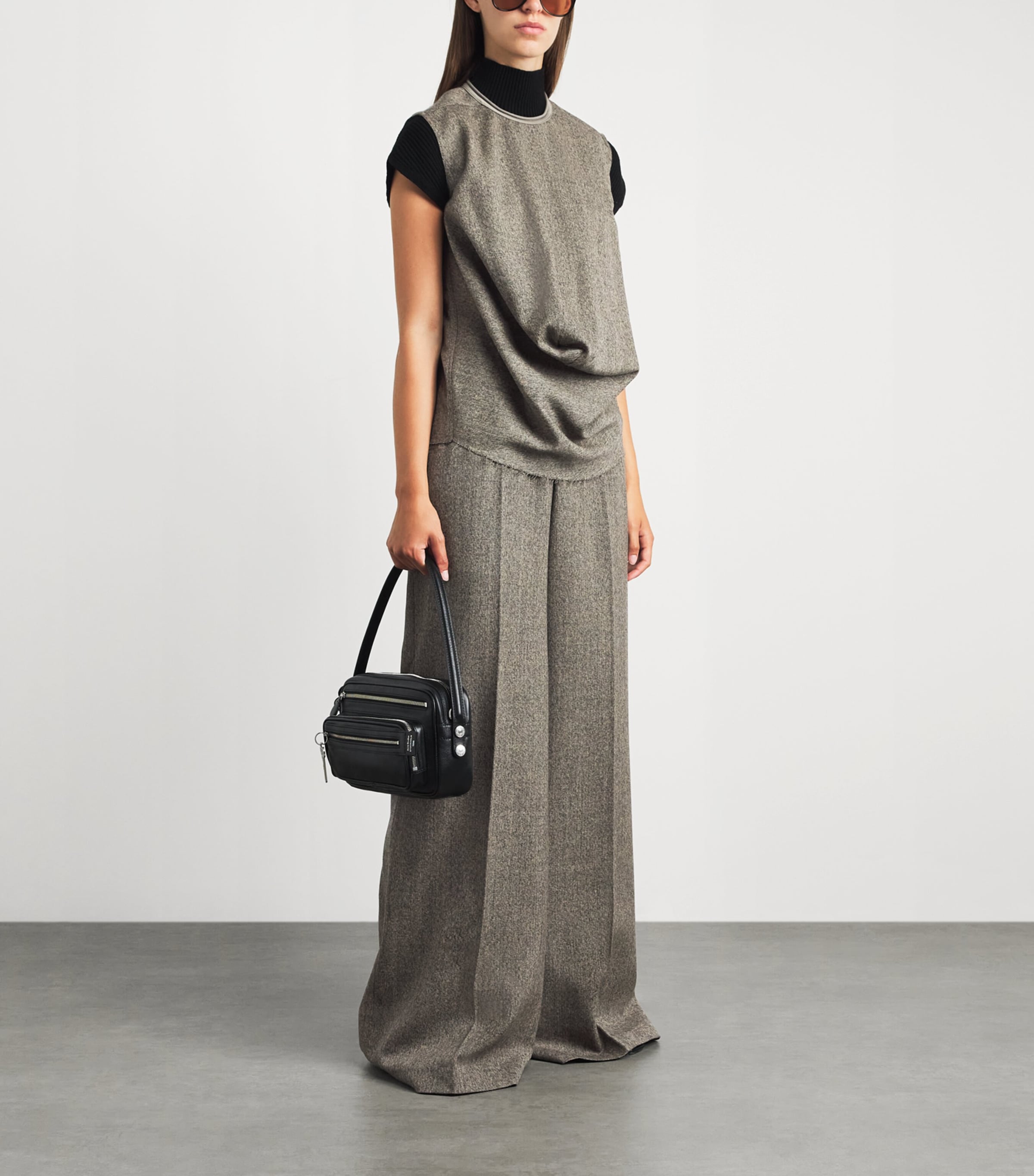 Rick Owens Womens Subhuman Top Melange Image 2