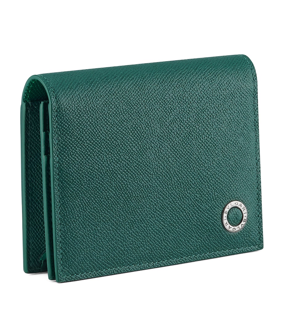 Leather Bvlgari Bvlgari Man Business Card Holder GREEN MEDIUM Image 1