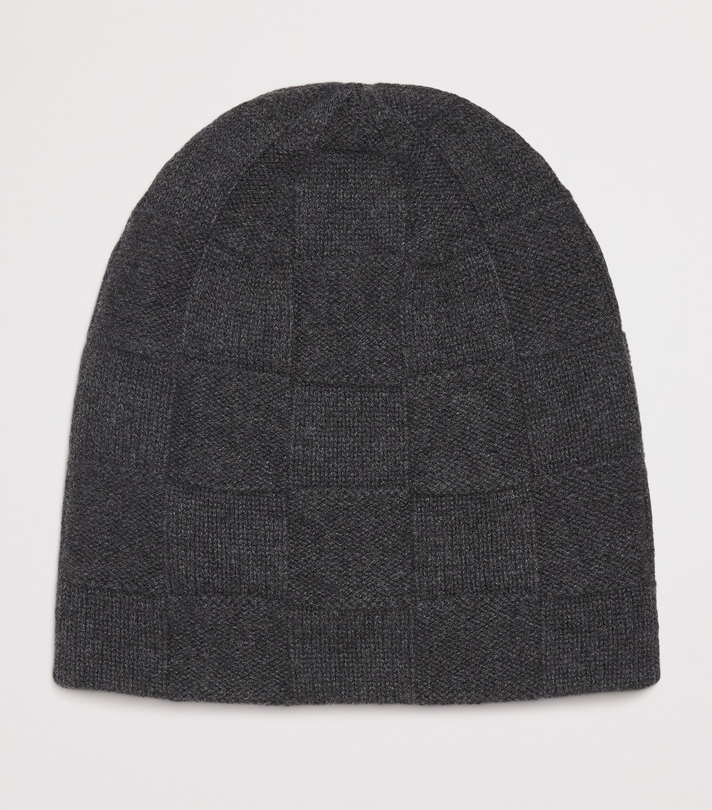 Cashmere Patchwork Beanie O8030 Image 2