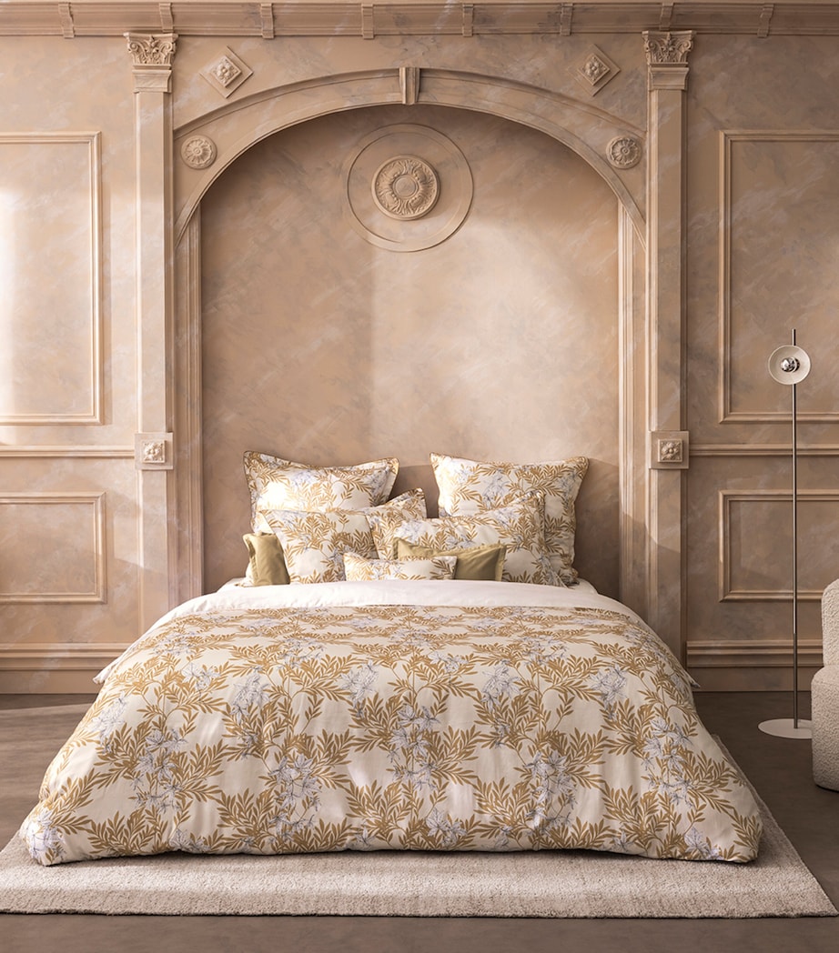 Alexandre Turpault Organic Cotton Promenade Super King Duvet Cover (260cm x 220cm) Medium Beige Image 4