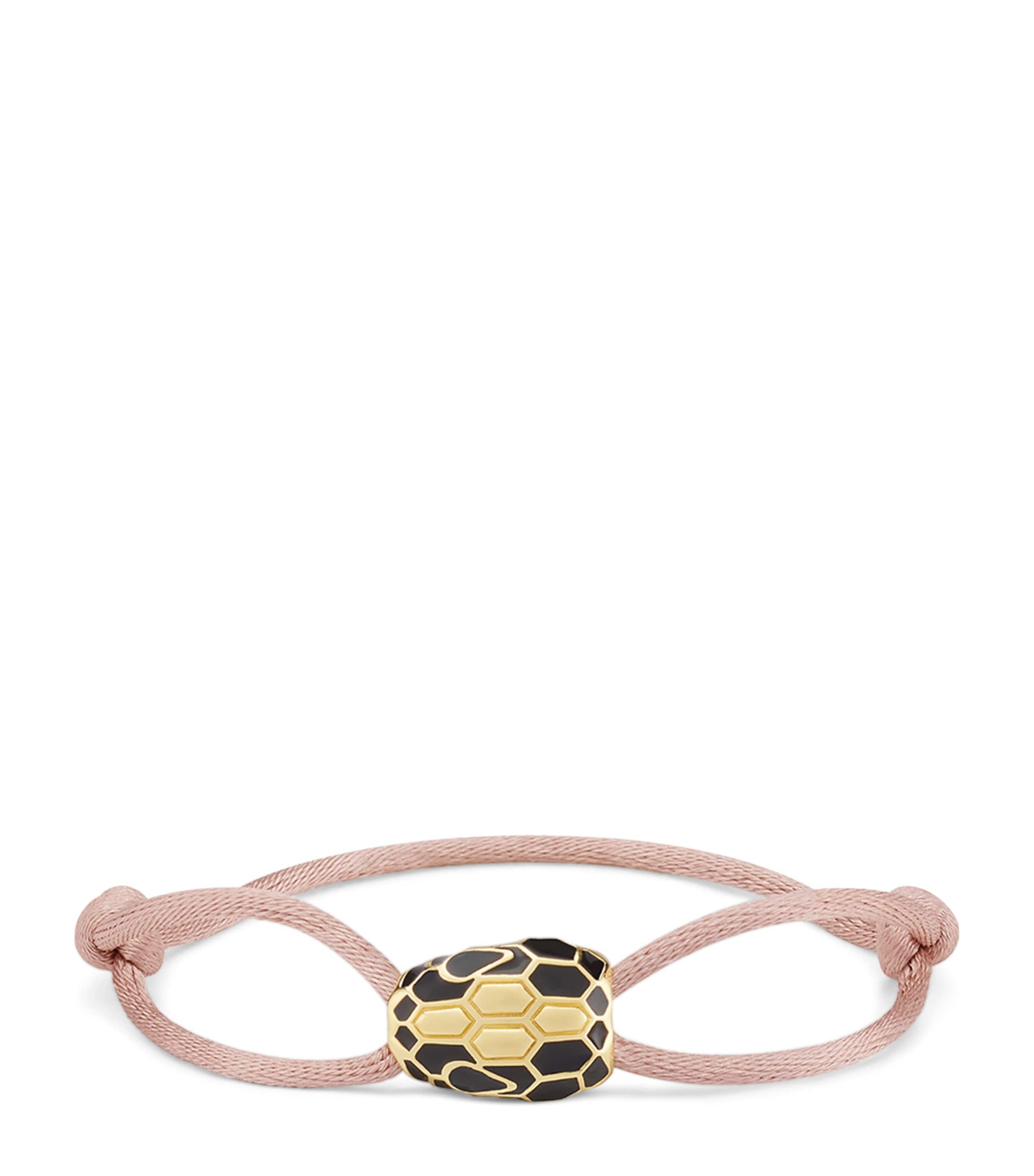 Serpenti Forever String Bracelet PINK Image 1