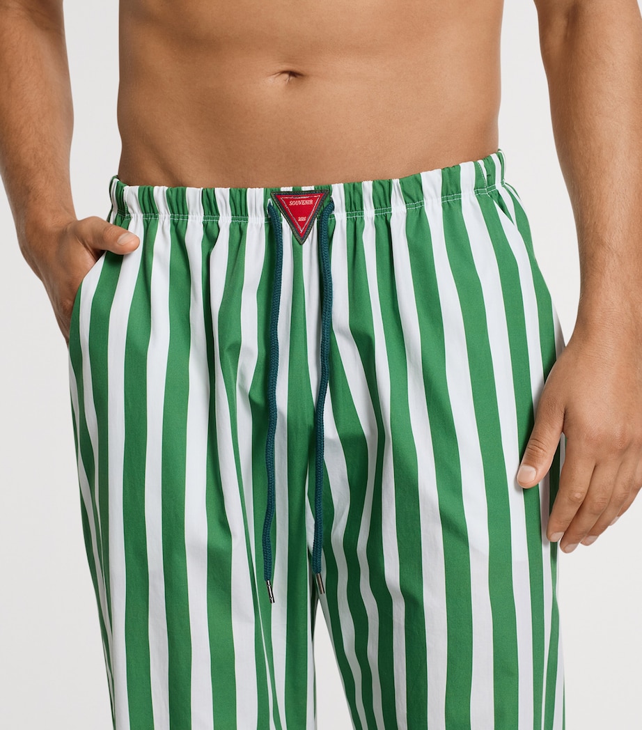 Hanro Womens x Charlotte Adam Stripe Lounge Trousers Souvenir Stripes Image 6