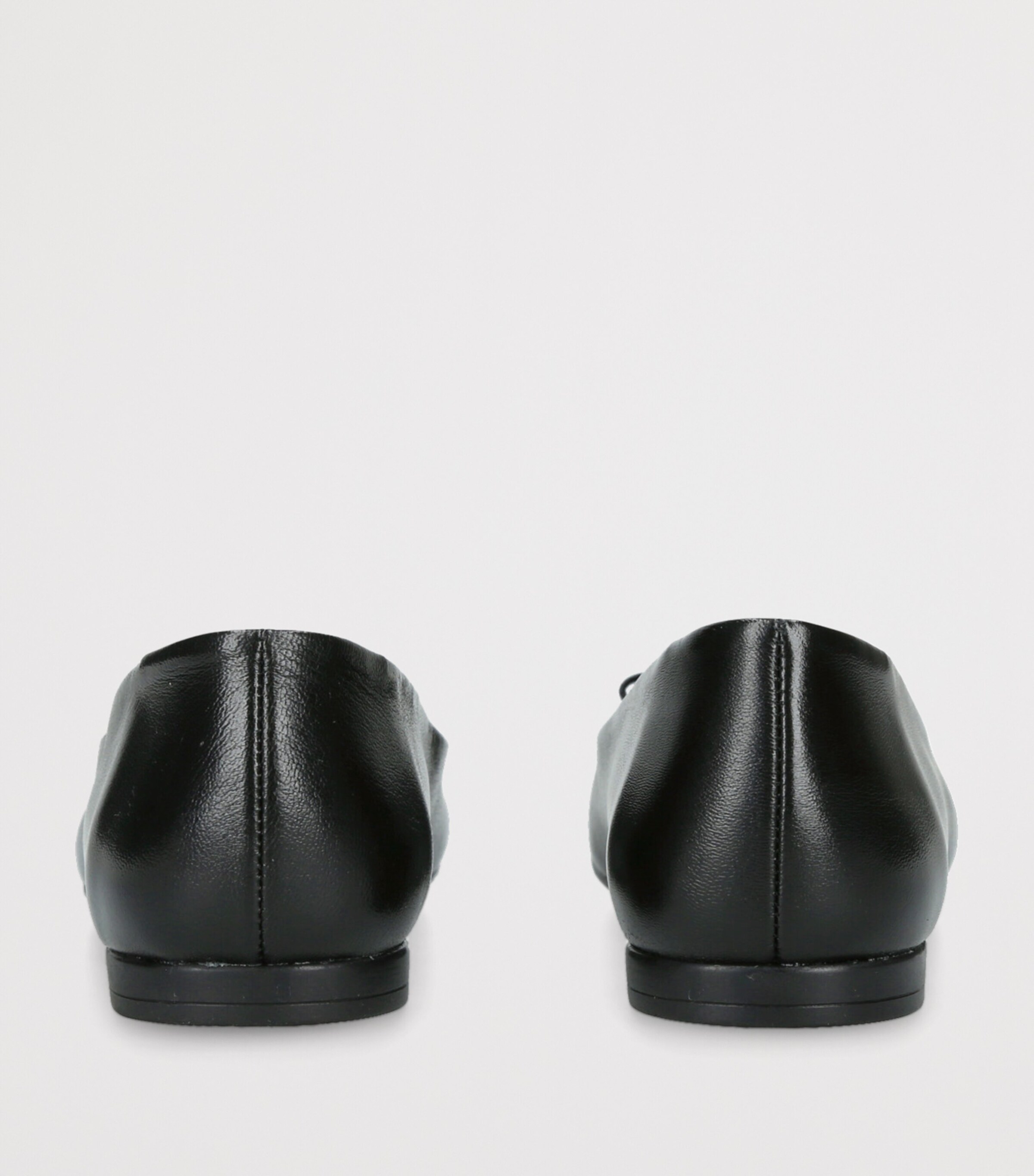 Versace Kids Leather Ballet Flats Black Image 2