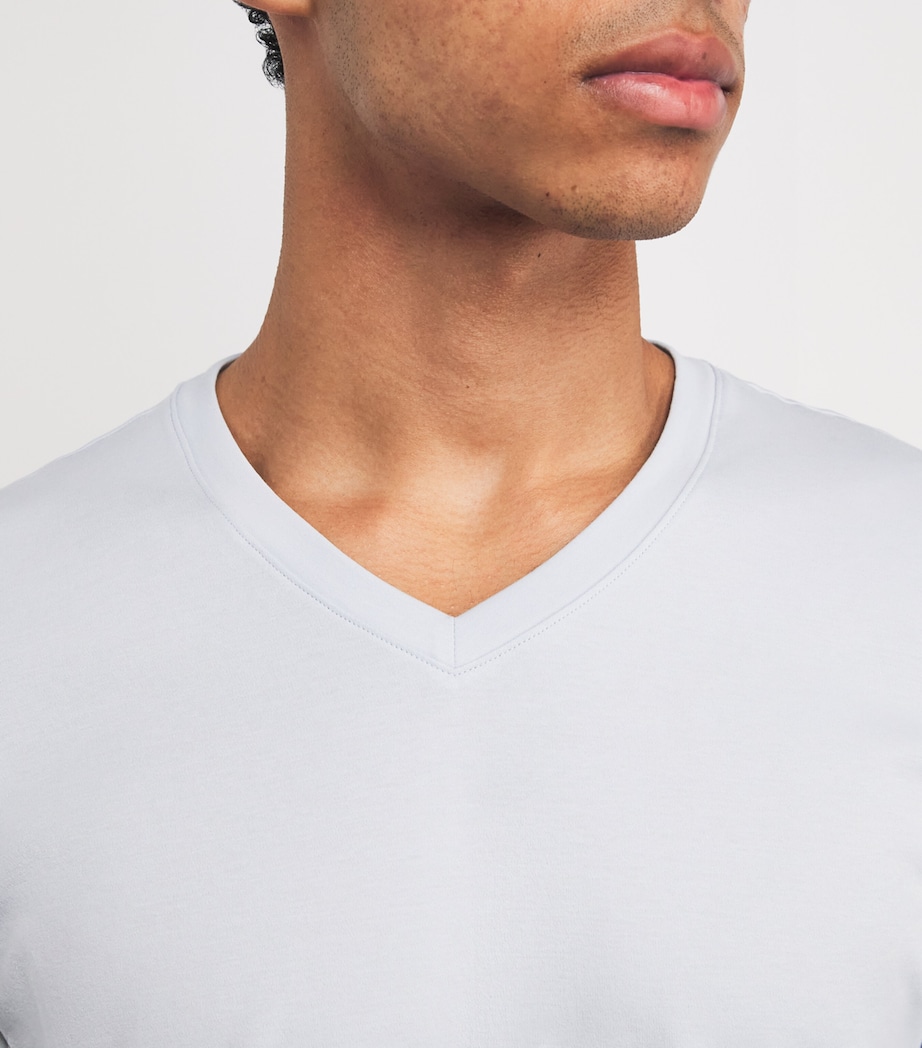 Cotton Night & Day Gem Pyjama Set 3023 BLUE DIAMONDS Image 4