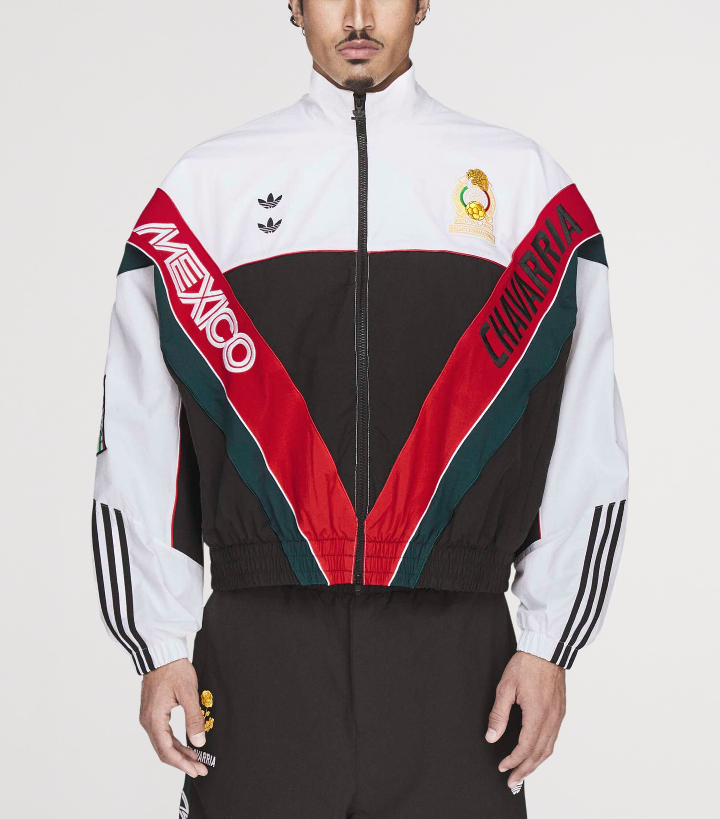 Willy Chavarria White x adidas Originals Anthem Track Jacket