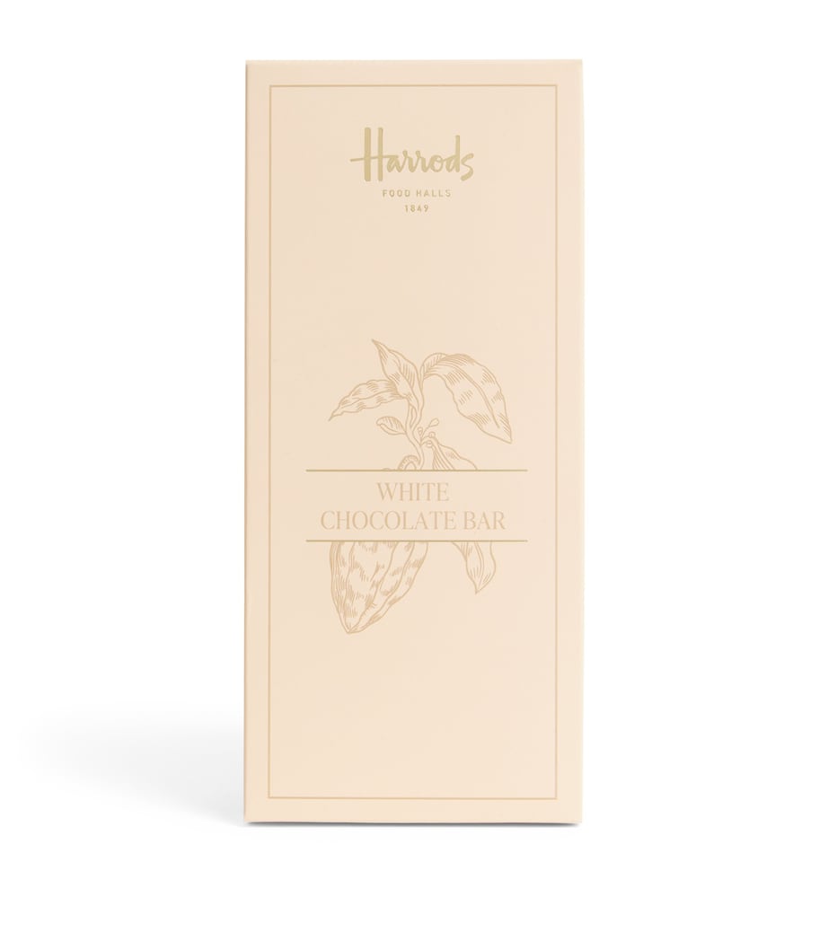 Harrods White Chocolate Bar (80g) Image 1
