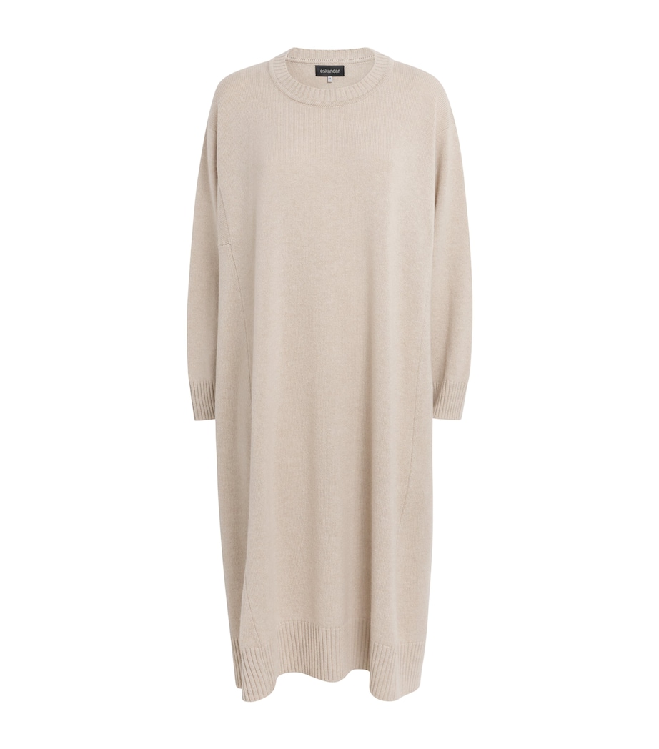 Cashmere A-Line Sweater Dress STONLGT Image 1