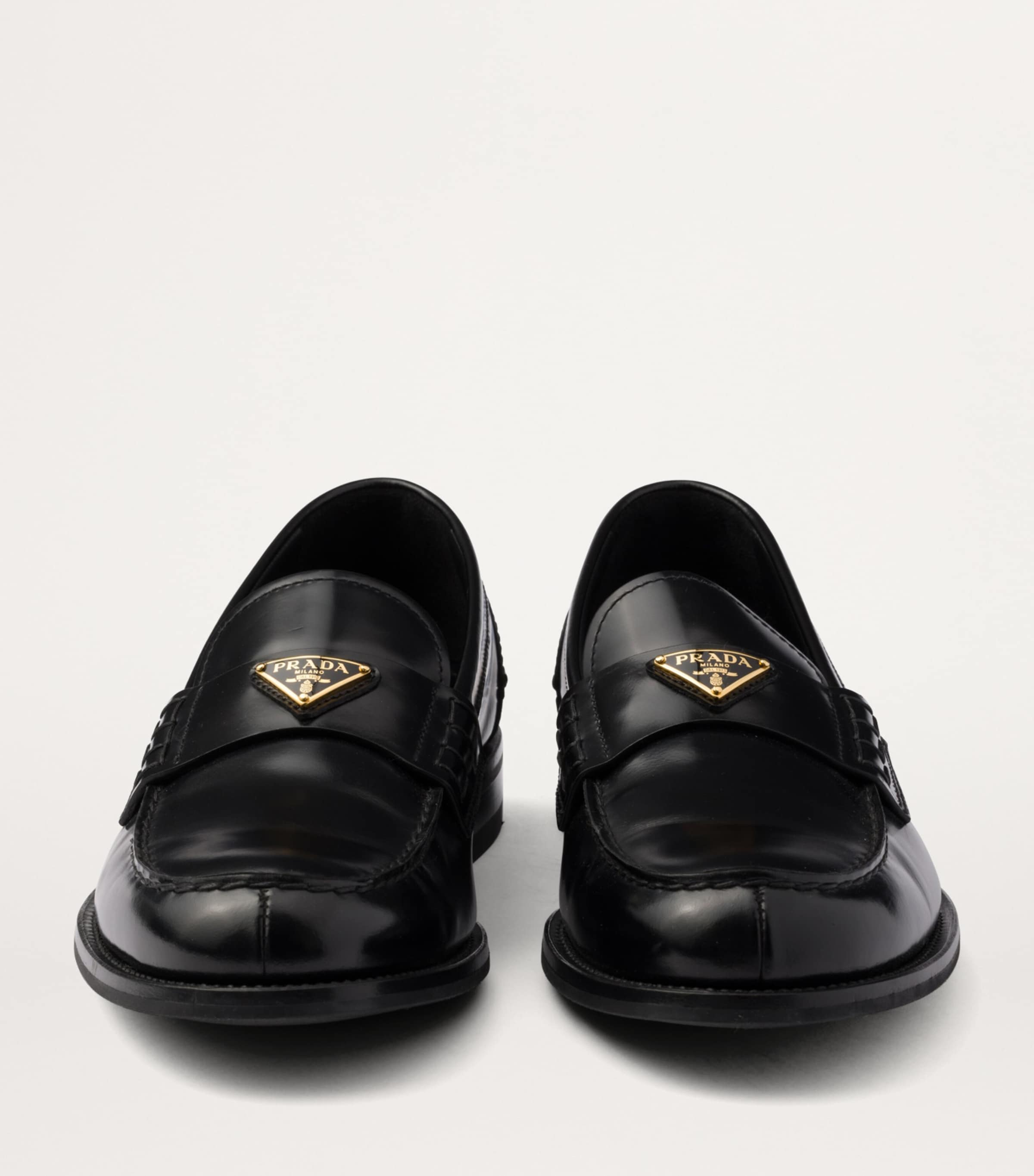 Brushed Leather Loafers F0002 Image 5