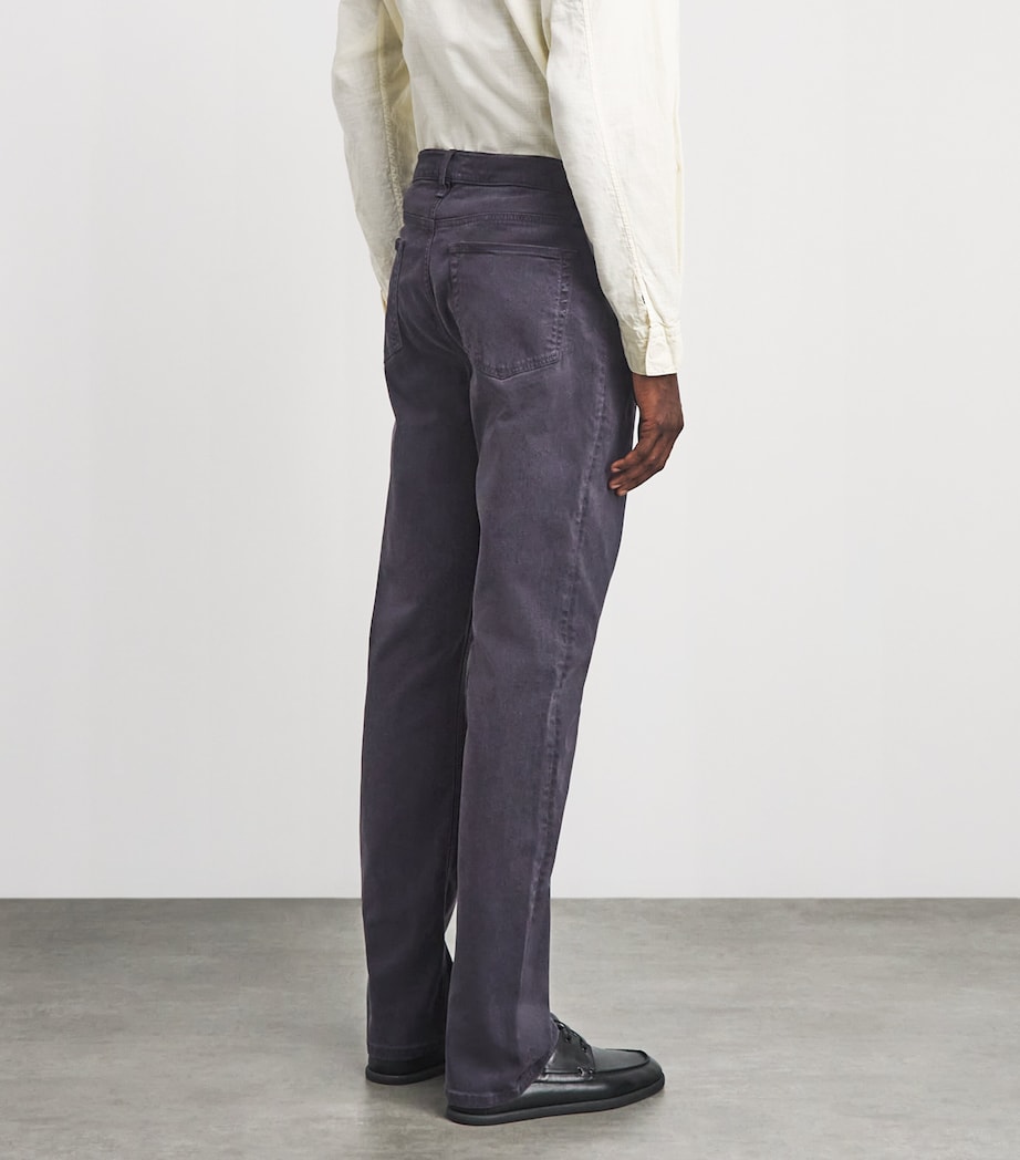 FRAME Mens The Modern Straight Jeans Vtgy Image 5