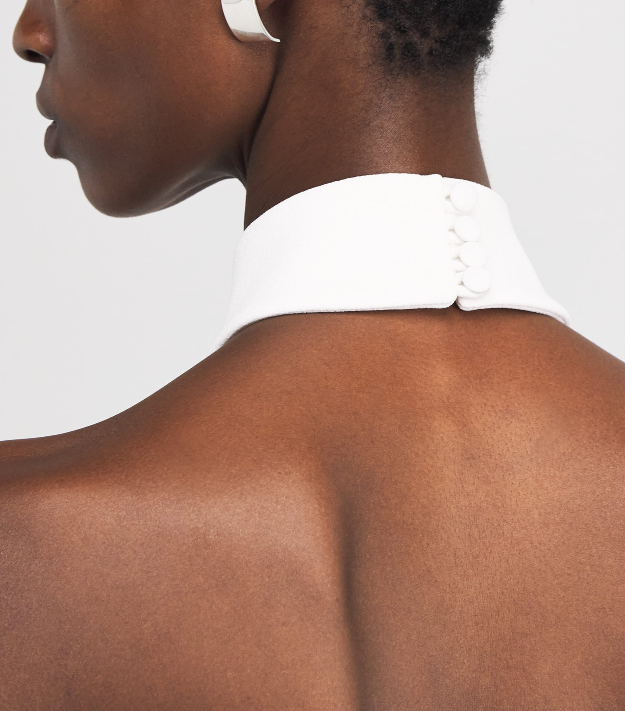 Embellished Halterneck Xanthe Gown IVORY Image 4