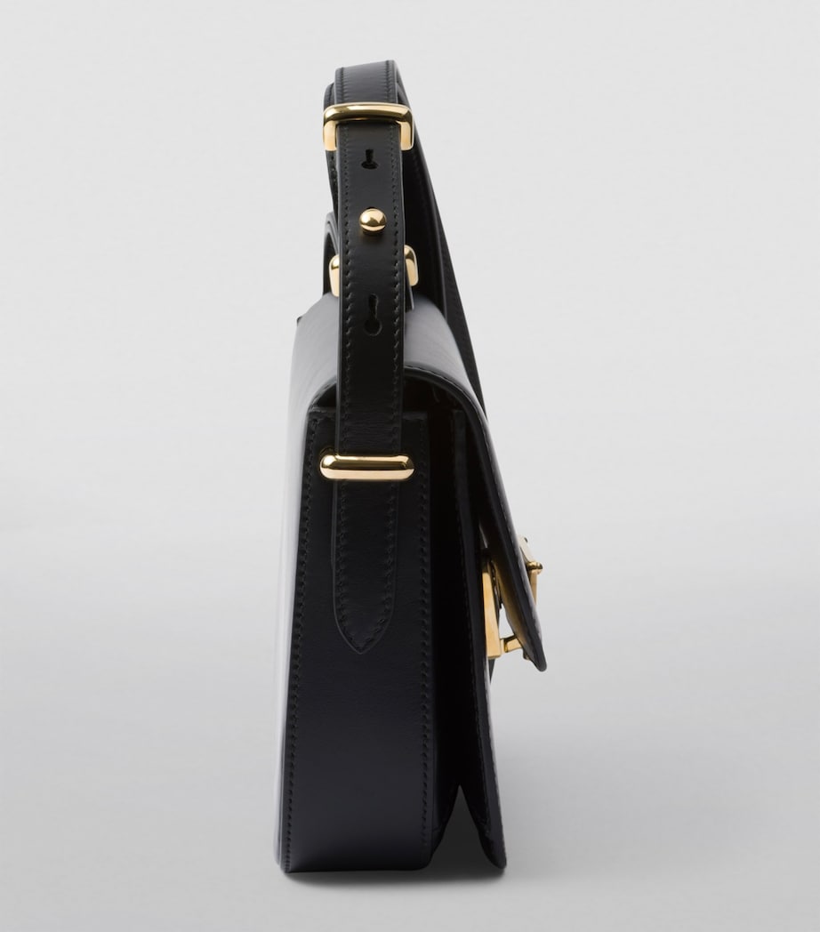 Prada Leather Emblème Shoulder Bag Image 4