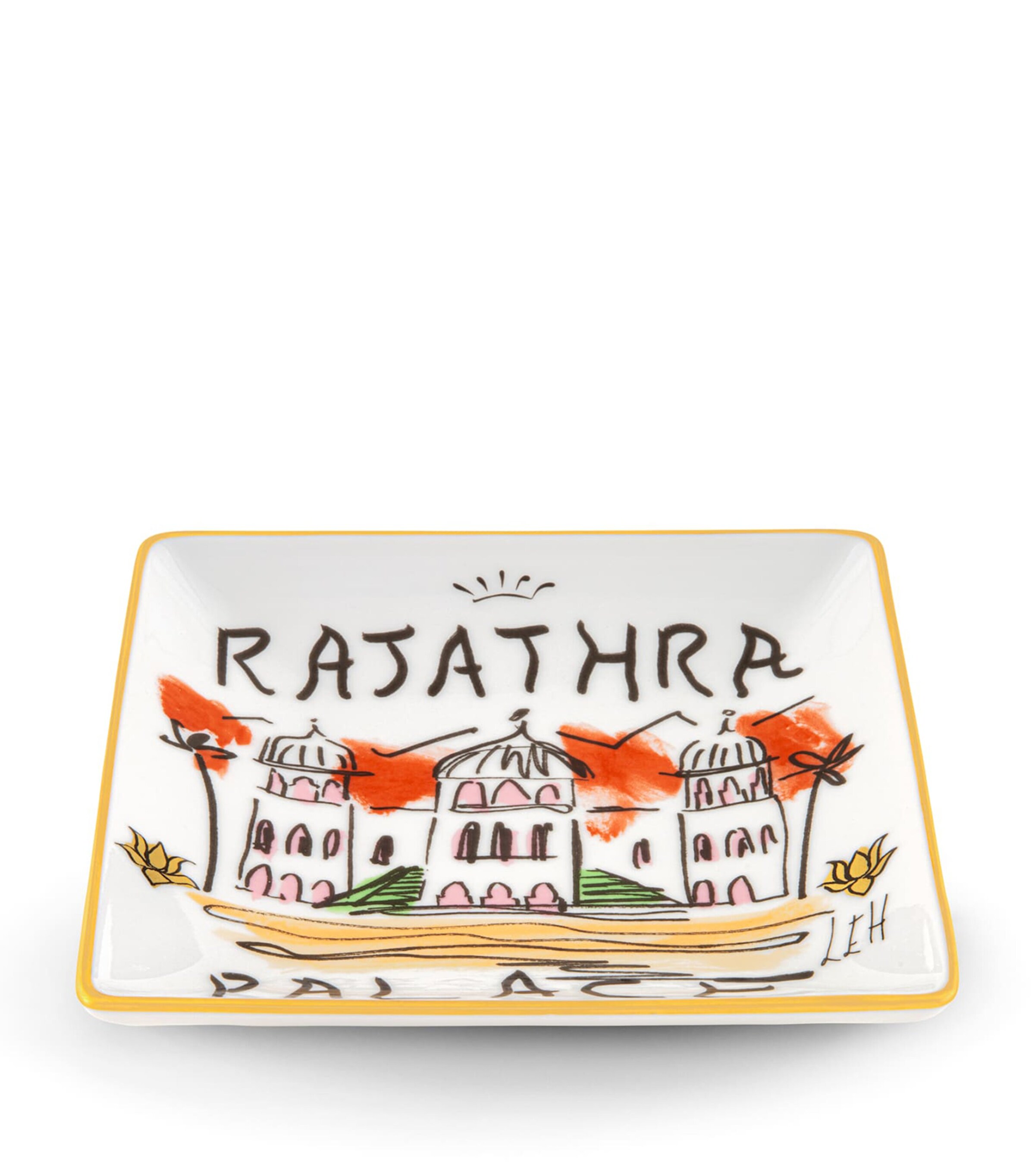 x Luke Edward Hall Rajathra Palace Decorative Tray (13.5cm) G00131900 Image 4