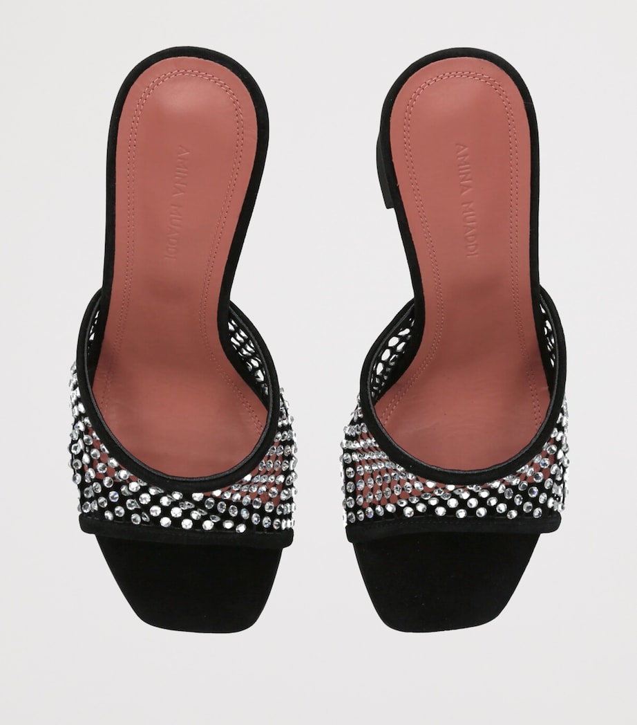 Crystal-Mesh Lupita Mules 95 BLACK/COMB Image 6