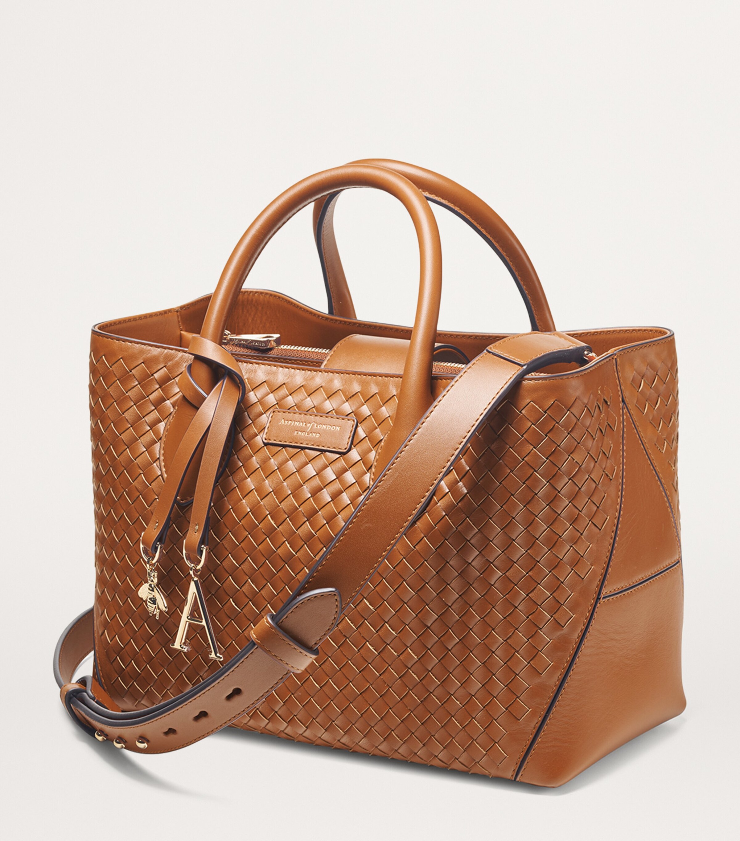 Medium London Tote Bag TAN Image 4