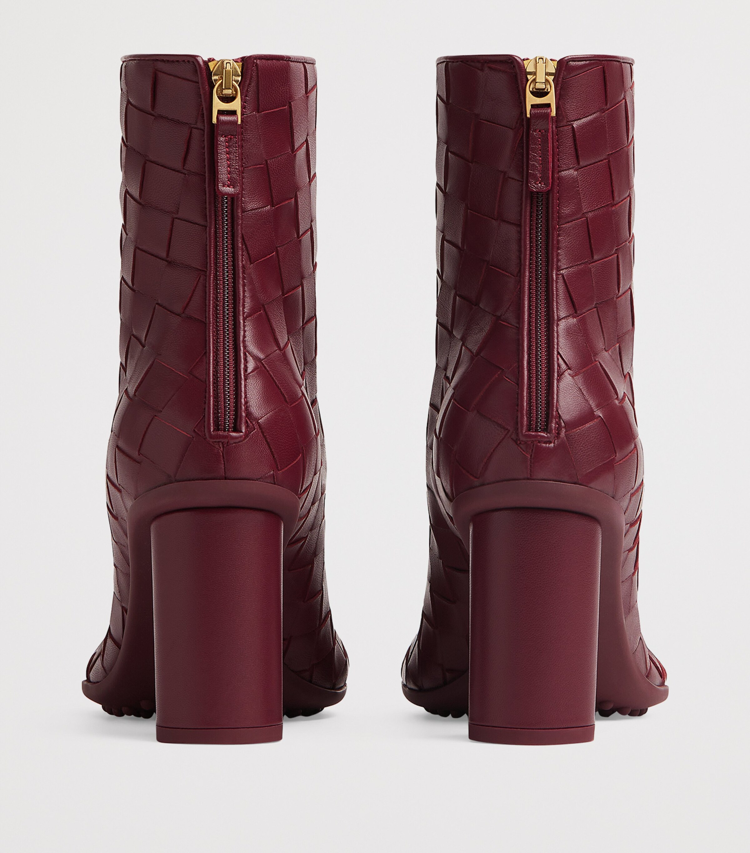 Bottega Veneta Leather Atomic Ankle Boots 75 Image 4