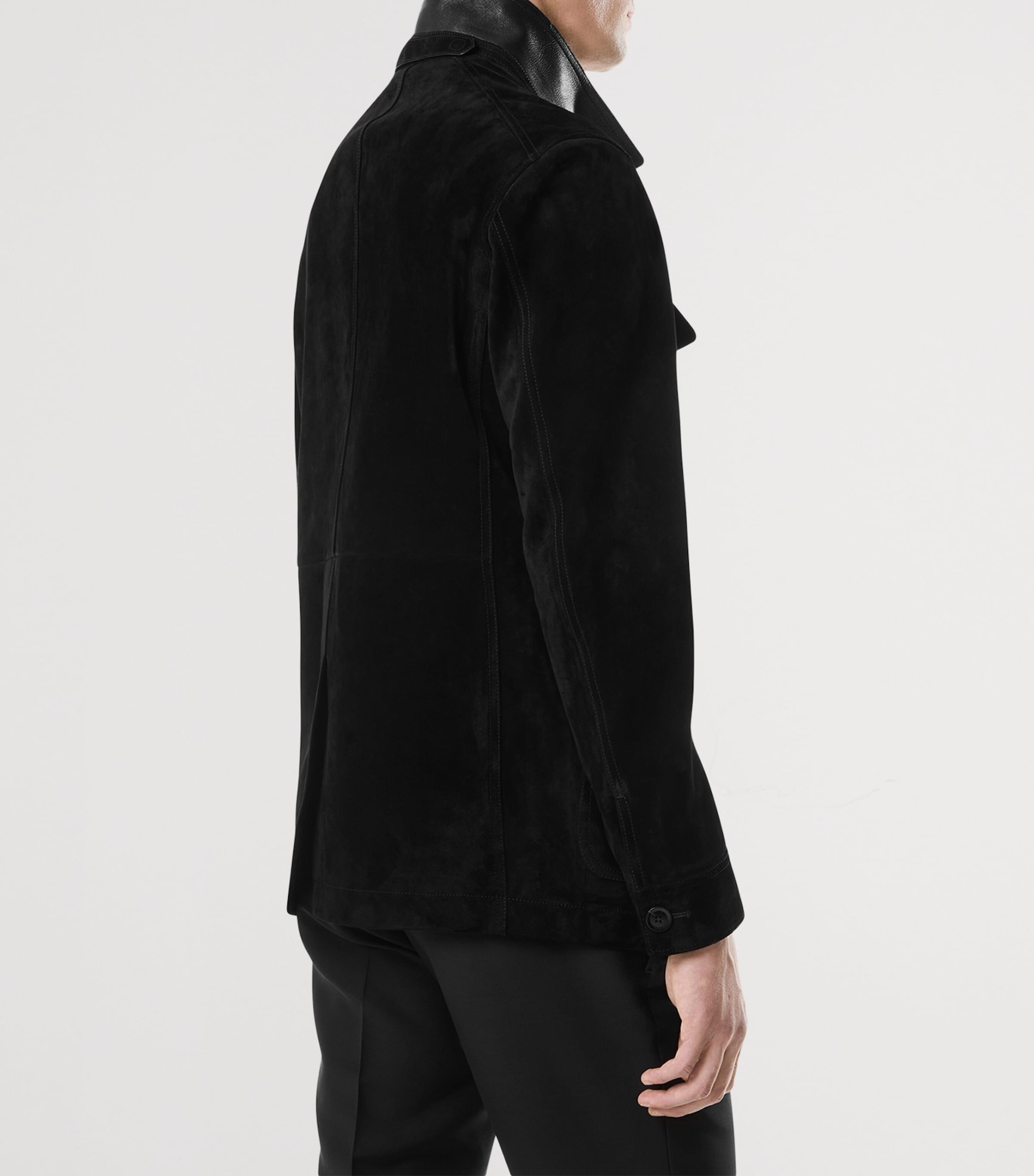 Suede Military Jacket LB999 Image 5