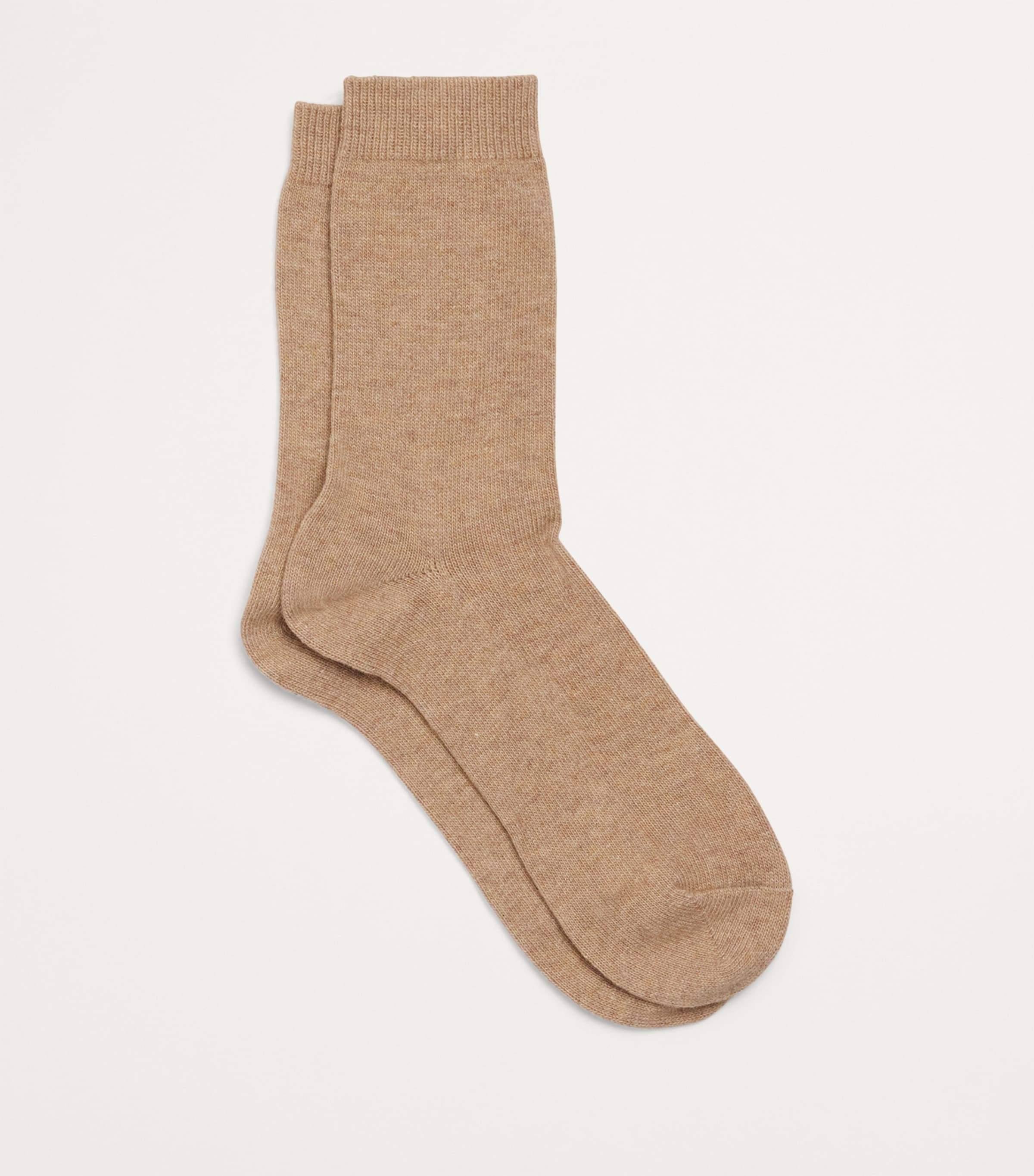Wool-Blend Cosy Socks 4091 BEIGE MEL Image 2