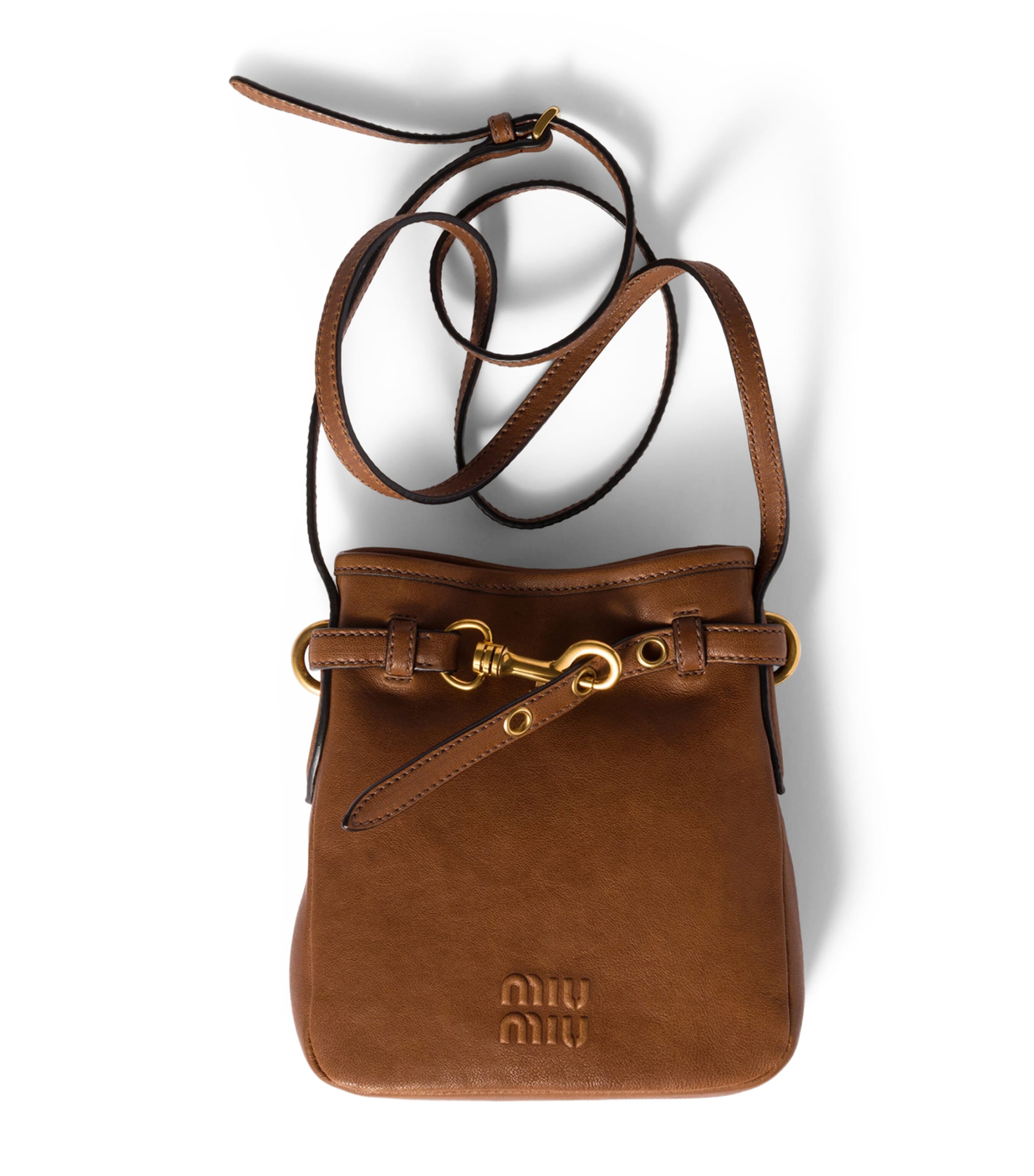 Miu Miu Nappa Leather Pouch Image 1