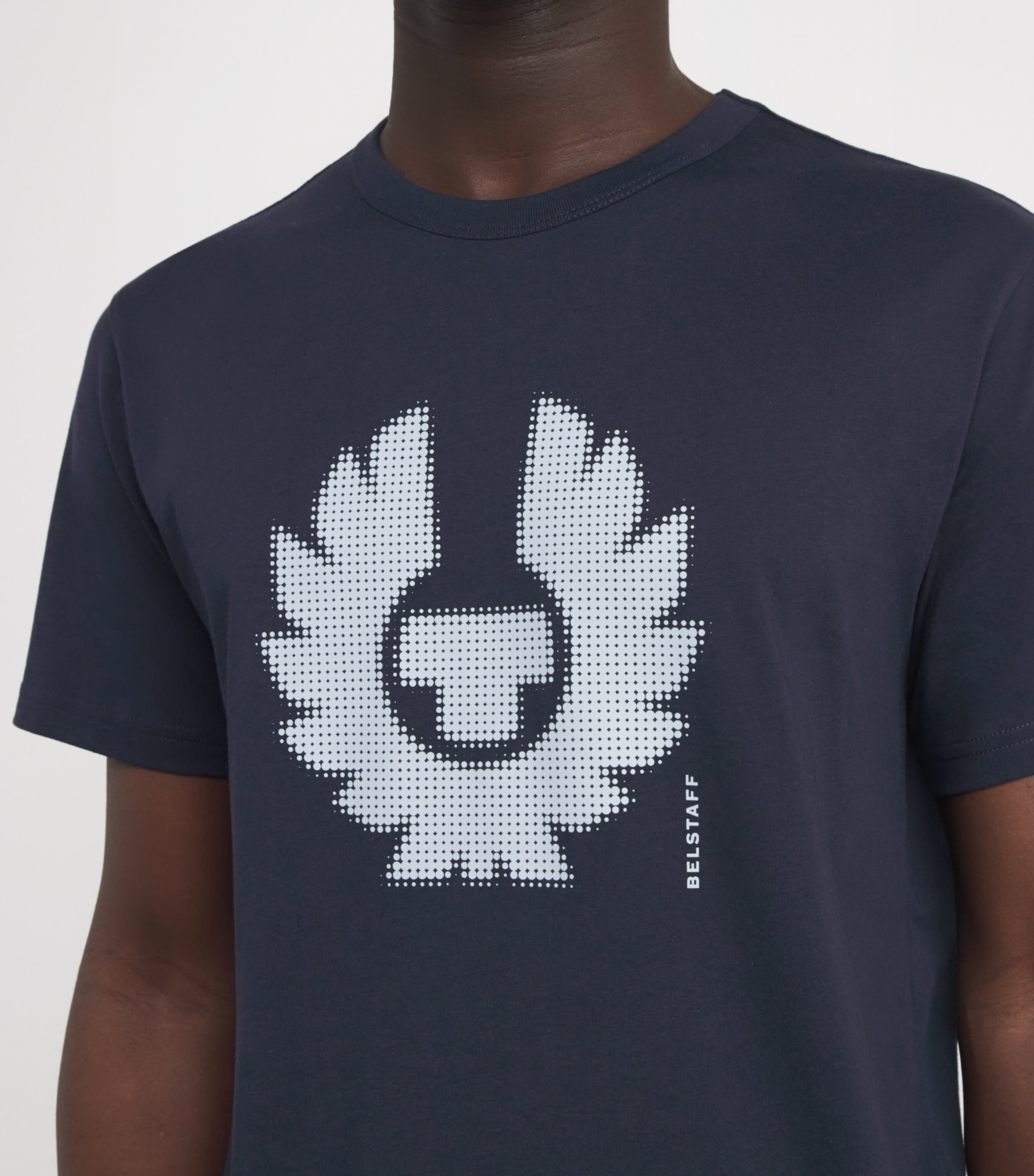 Cotton Bitmap T-Shirt DKINKDARK INK Image 6