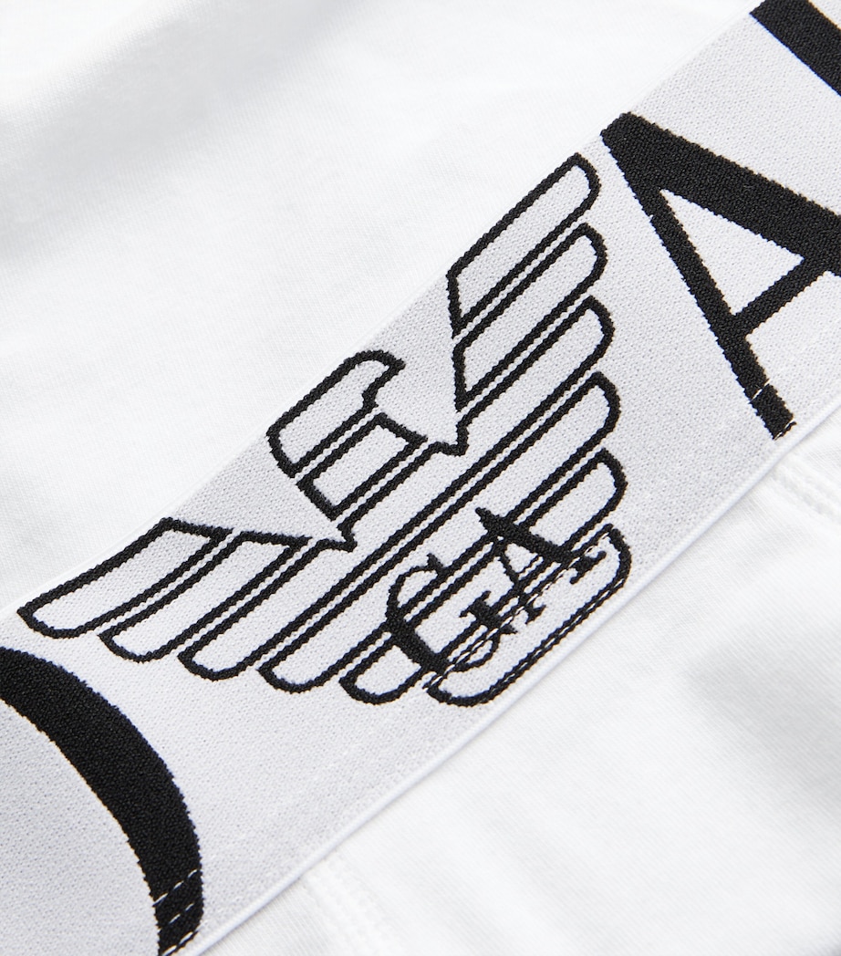 Mega Logo Trunks 00010-WHITE Image 5